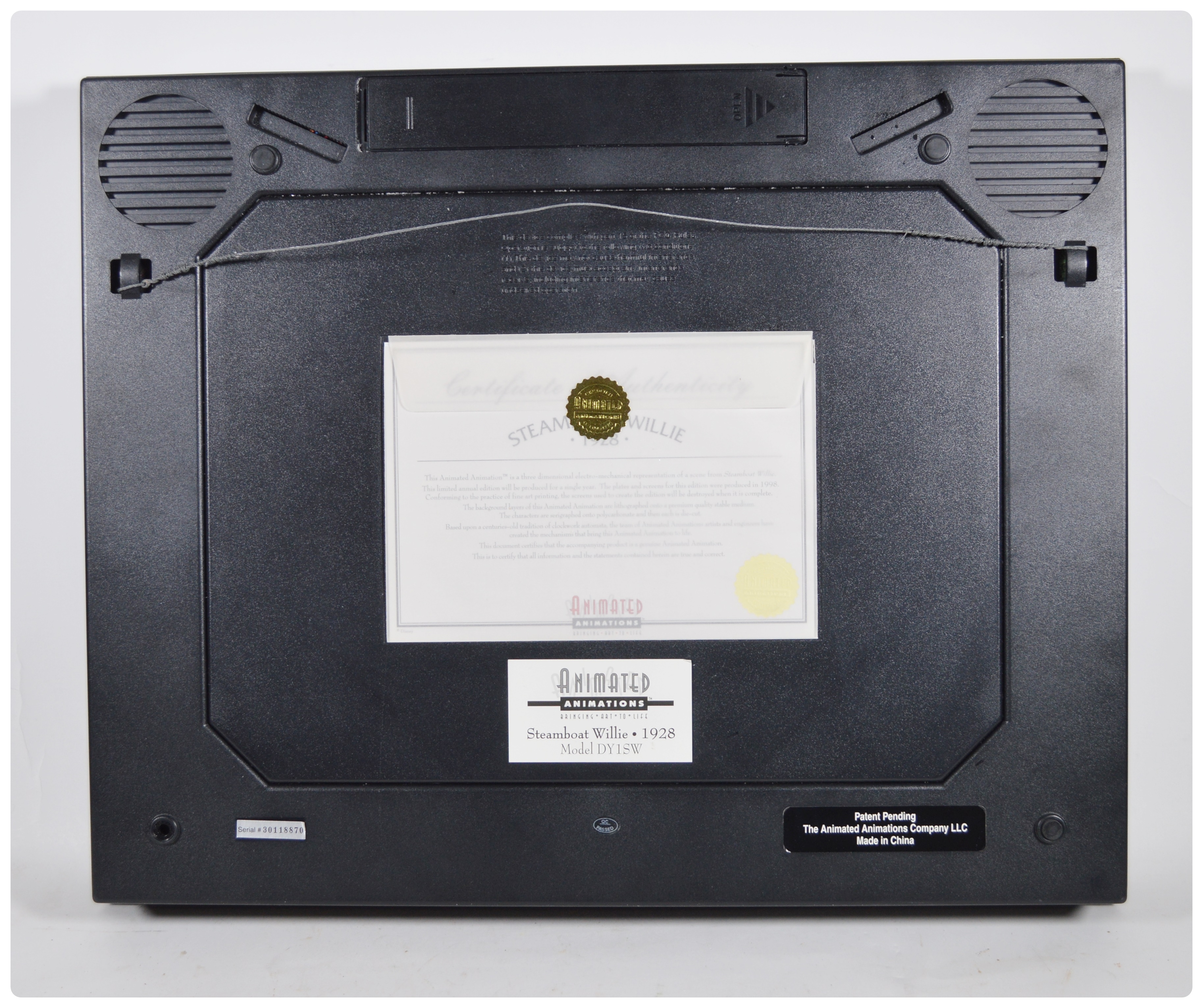 Walt Disney Mickey Mouse "Steamboat Willie" Animation Cel