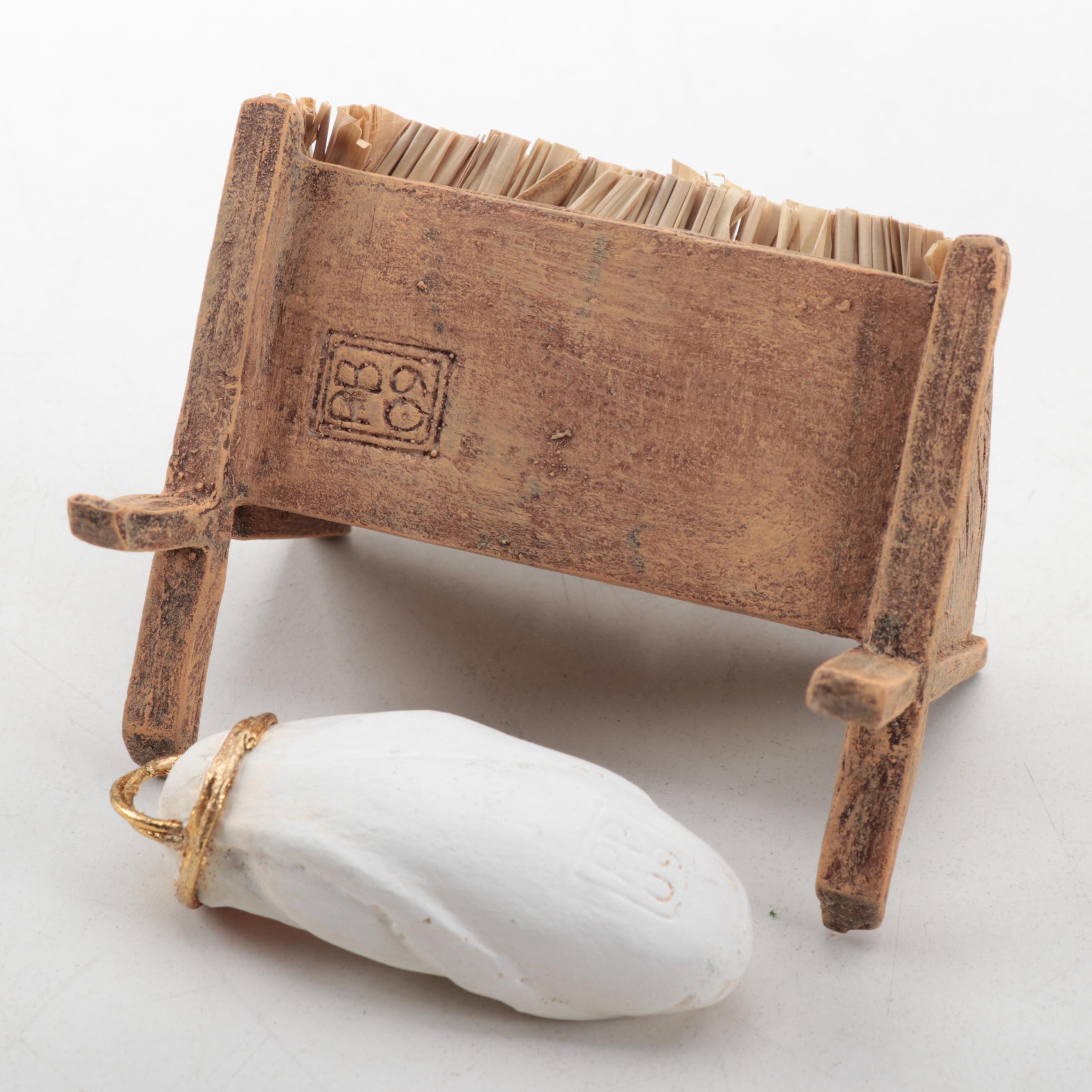 Patience Brewster for MacKenzie-Childs Whimsical Nativity Figure Set