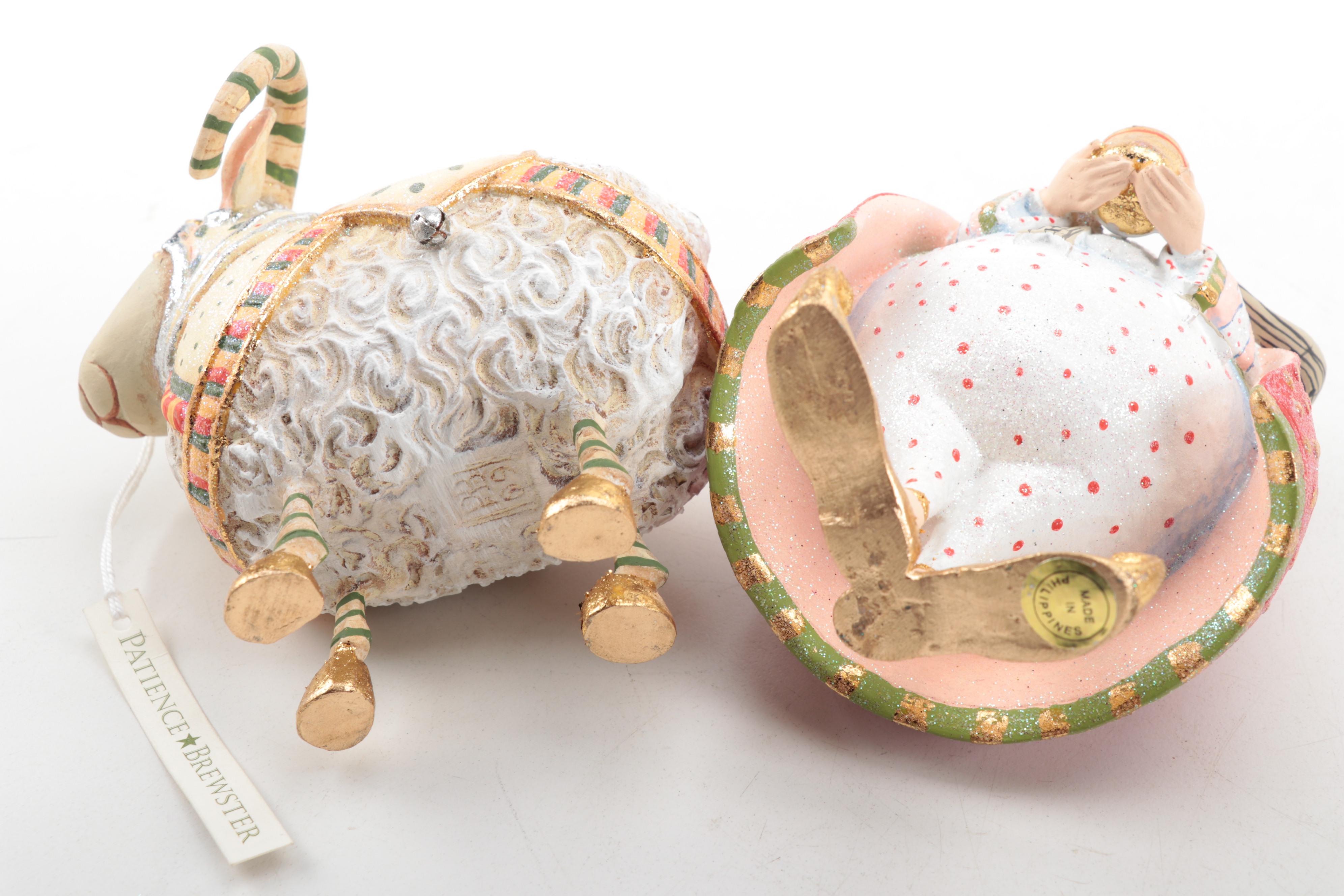 Patience Brewster for MacKenzie-Childs Whimsical Nativity Figure Set