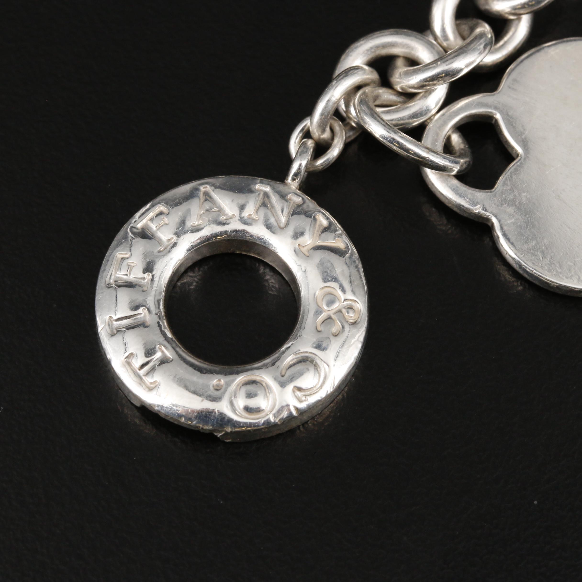 Tiffany & Co. Sterling Silver Heart Tag Bracelet