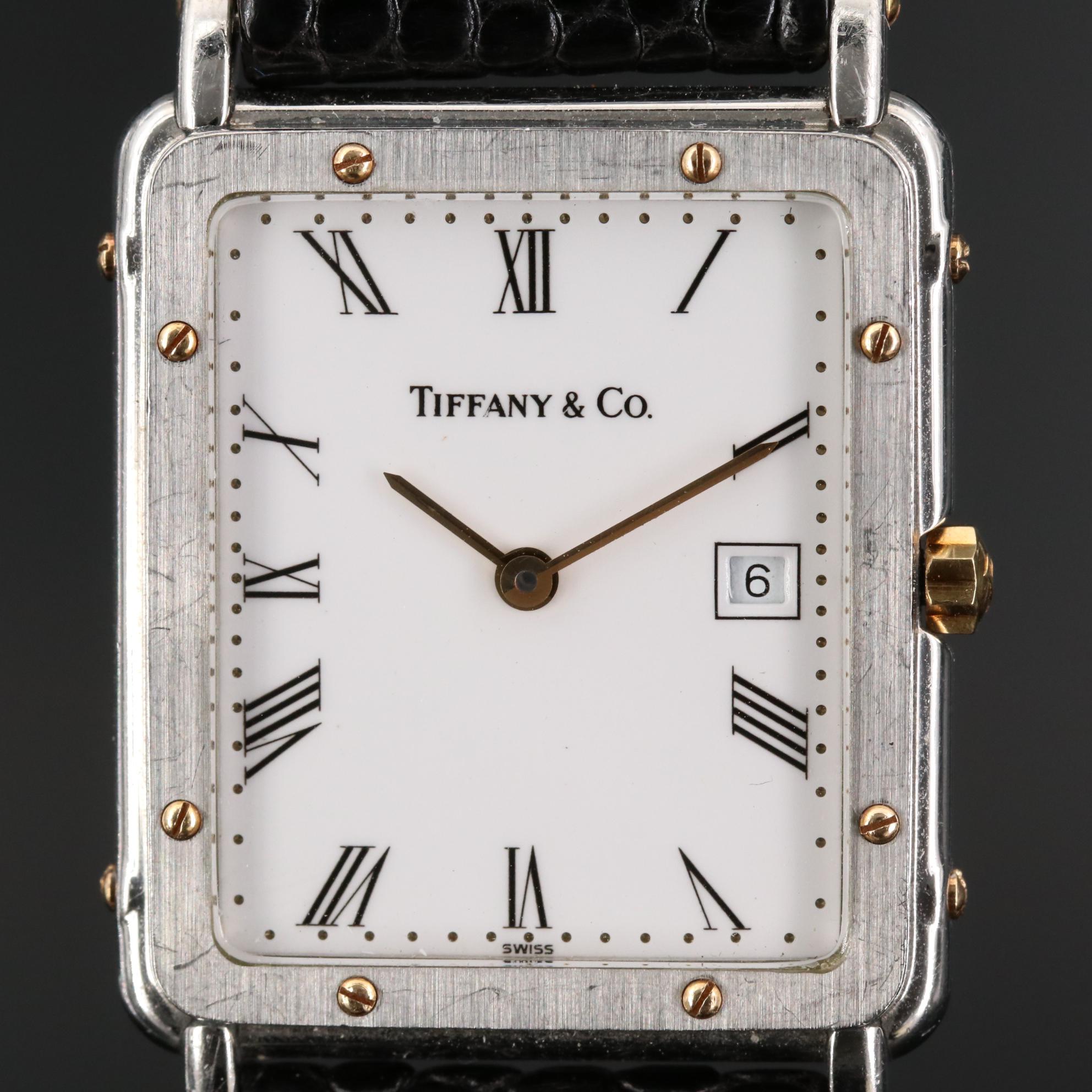 Alexis Barthelay for Tiffany & Co. Stainless Steel and 18K  Gold Quartz Watch