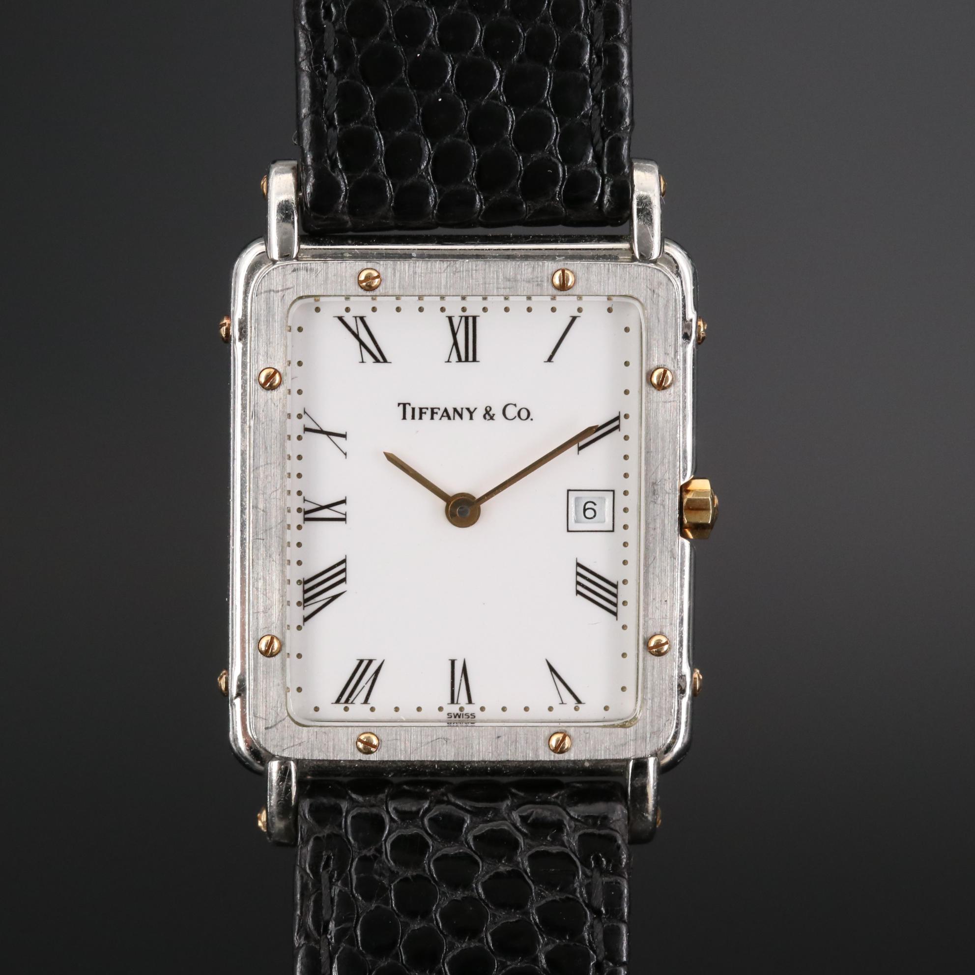 Alexis Barthelay for Tiffany & Co. Stainless Steel and 18K  Gold Quartz Watch