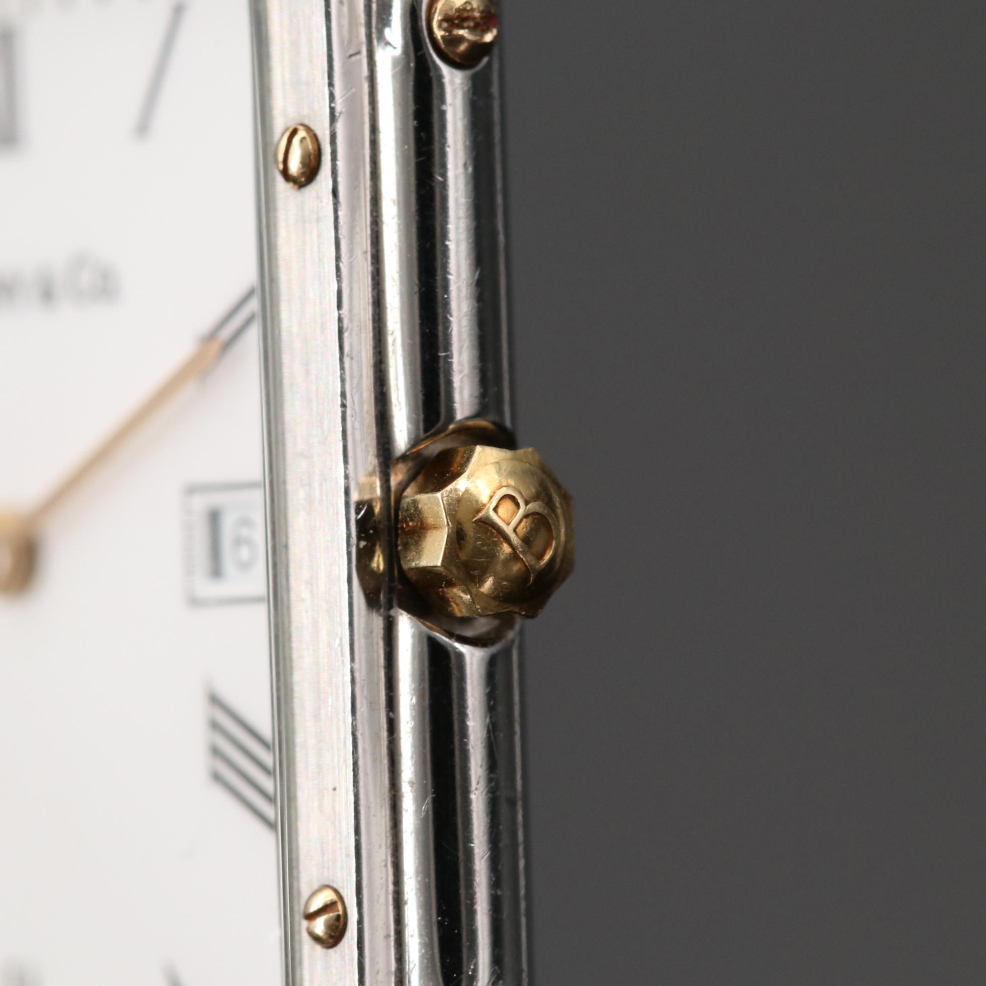 Alexis Barthelay for Tiffany & Co. Stainless Steel and 18K  Gold Quartz Watch