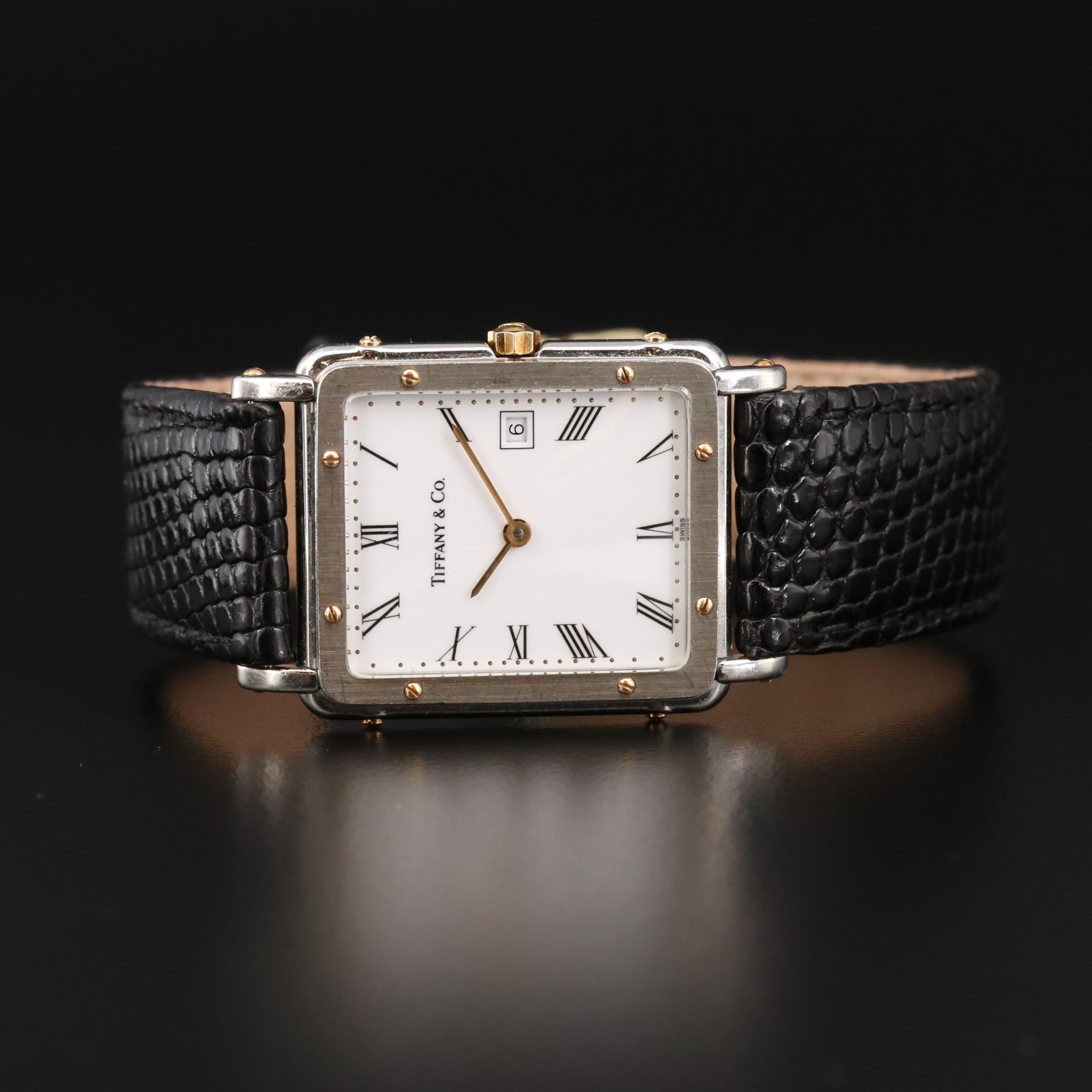 Alexis Barthelay for Tiffany & Co. Stainless Steel and 18K  Gold Quartz Watch