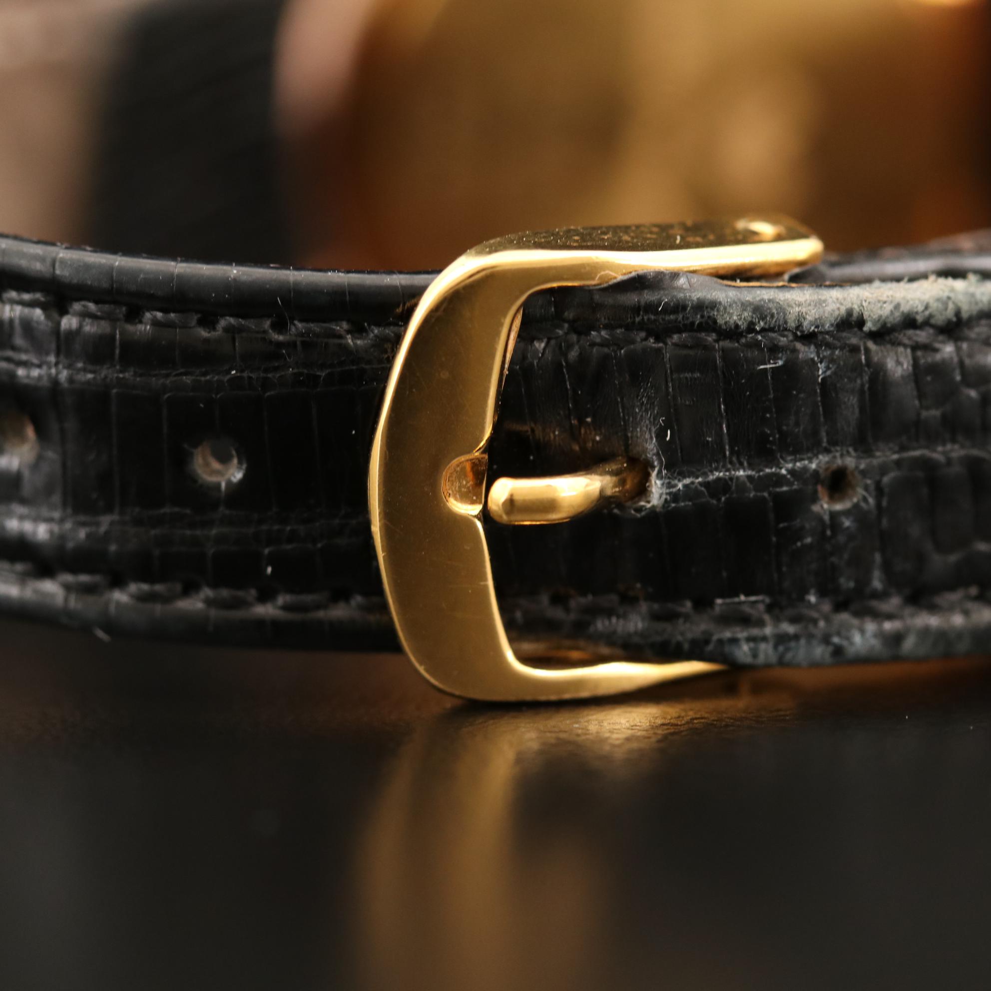 Mario Valentino ORO 18K Gold Quartz Watch