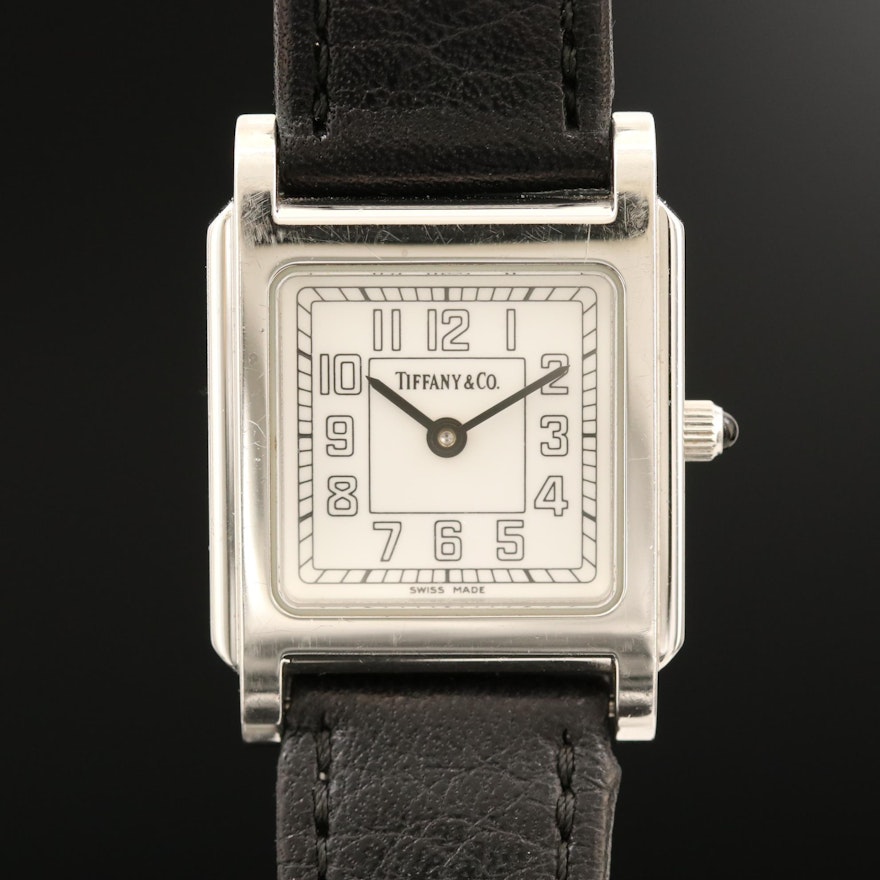 Tiffany & Co. Stainless Steel Quartz Wristwatch