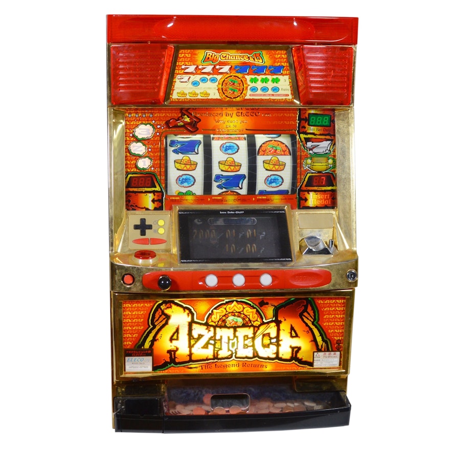 Eleco Ltd. "Azteca: The Legend Returns" Pachislo Slot Machine
