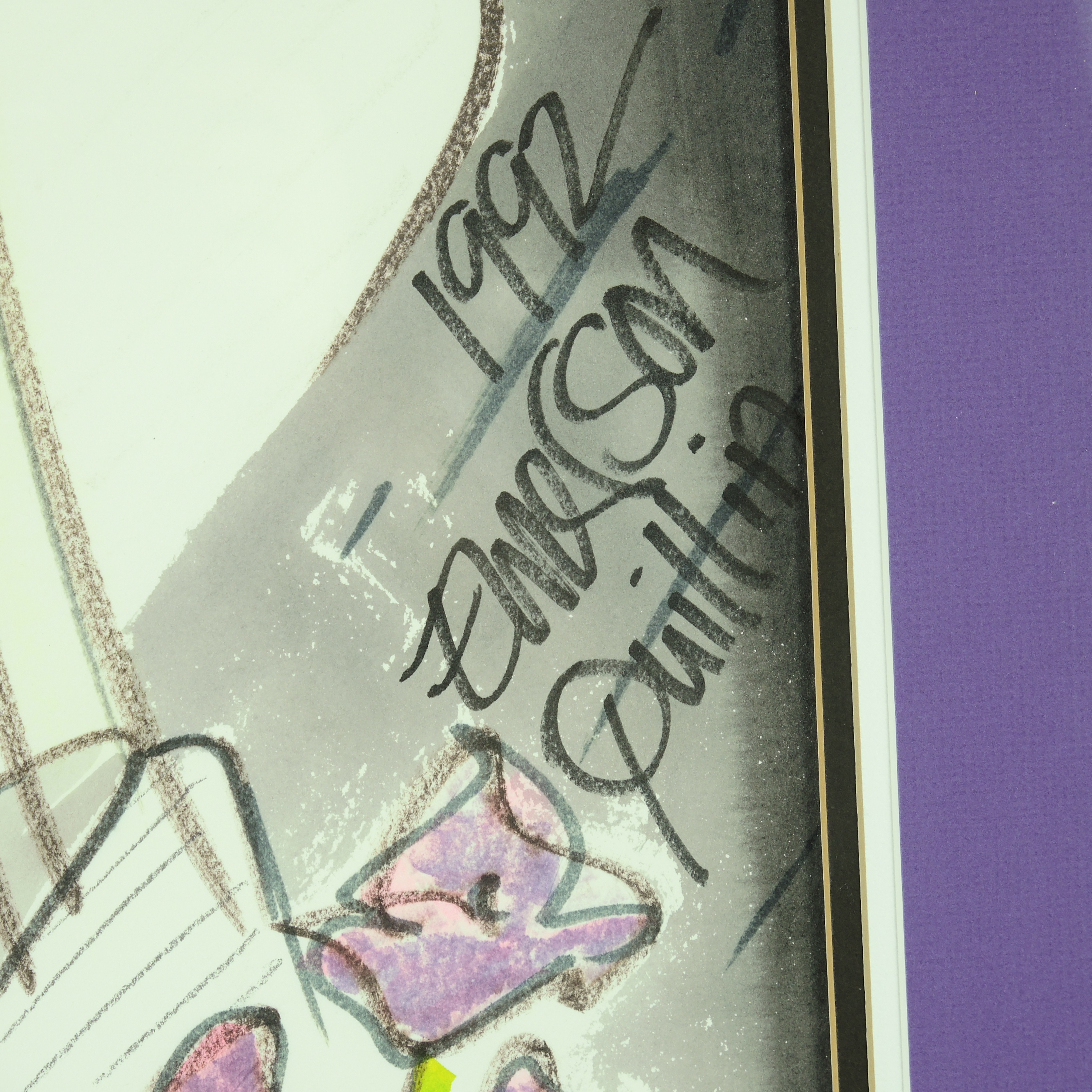 Emerson Quillin Drawing "Listen Honey I May Be Blonde...but my Brain Isn't!"