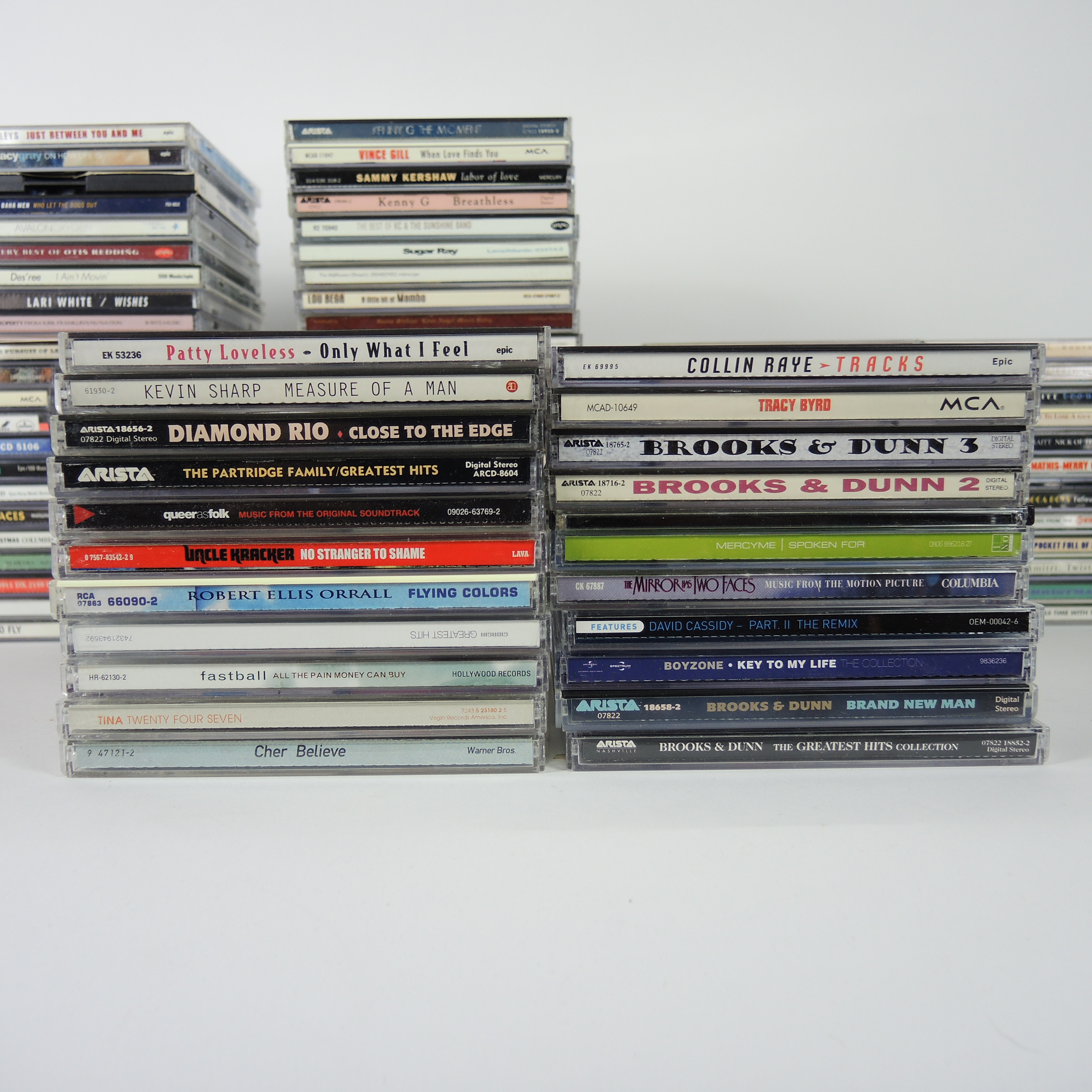 Music CDs, "Downton Abbey" Season 1-3, "Scandal" and other TV Series DVDs