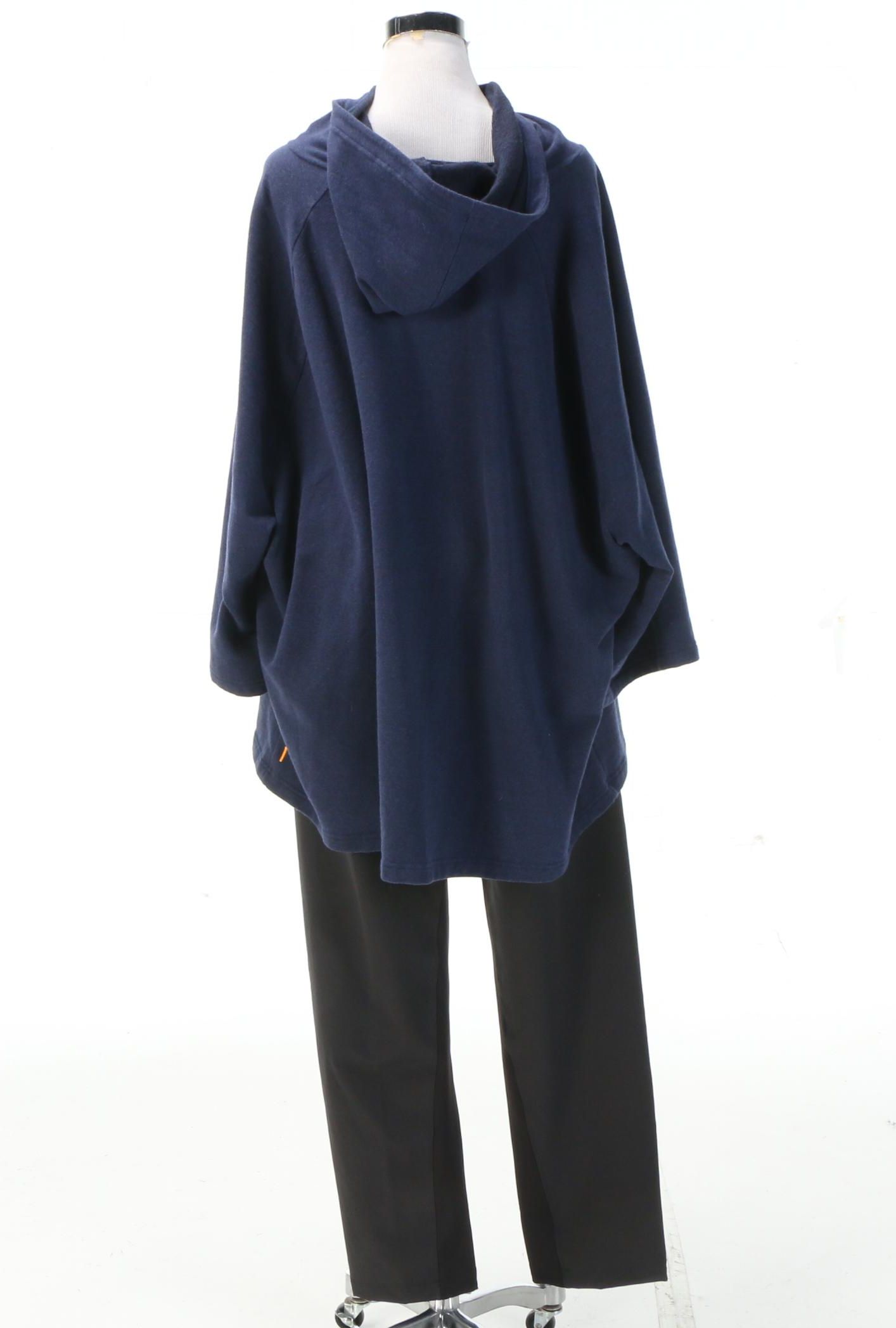 Lululemon Great Wall Pants and Lucy Activewear Blue Hoodie