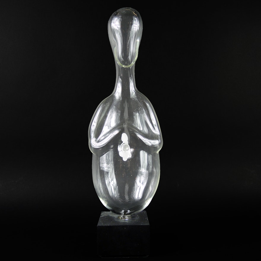 Lillie Glassblowers "Expectations" Glass Sculpture