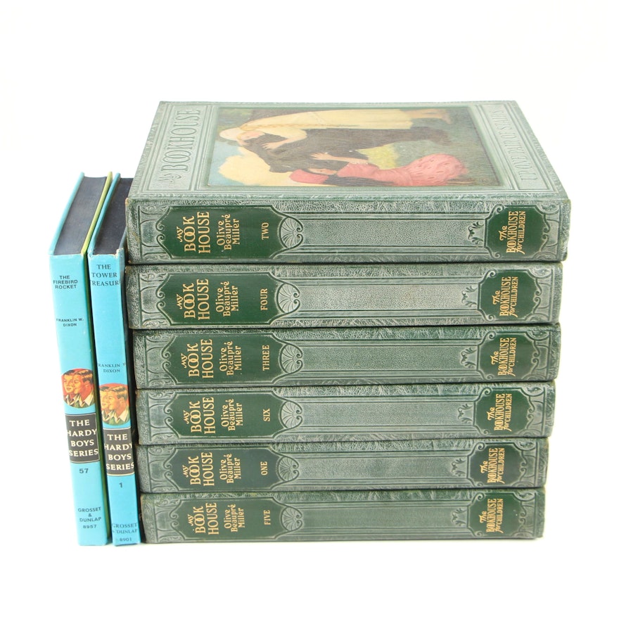 Children's Books including "My Bookhouse" and "The Hardy Boys"