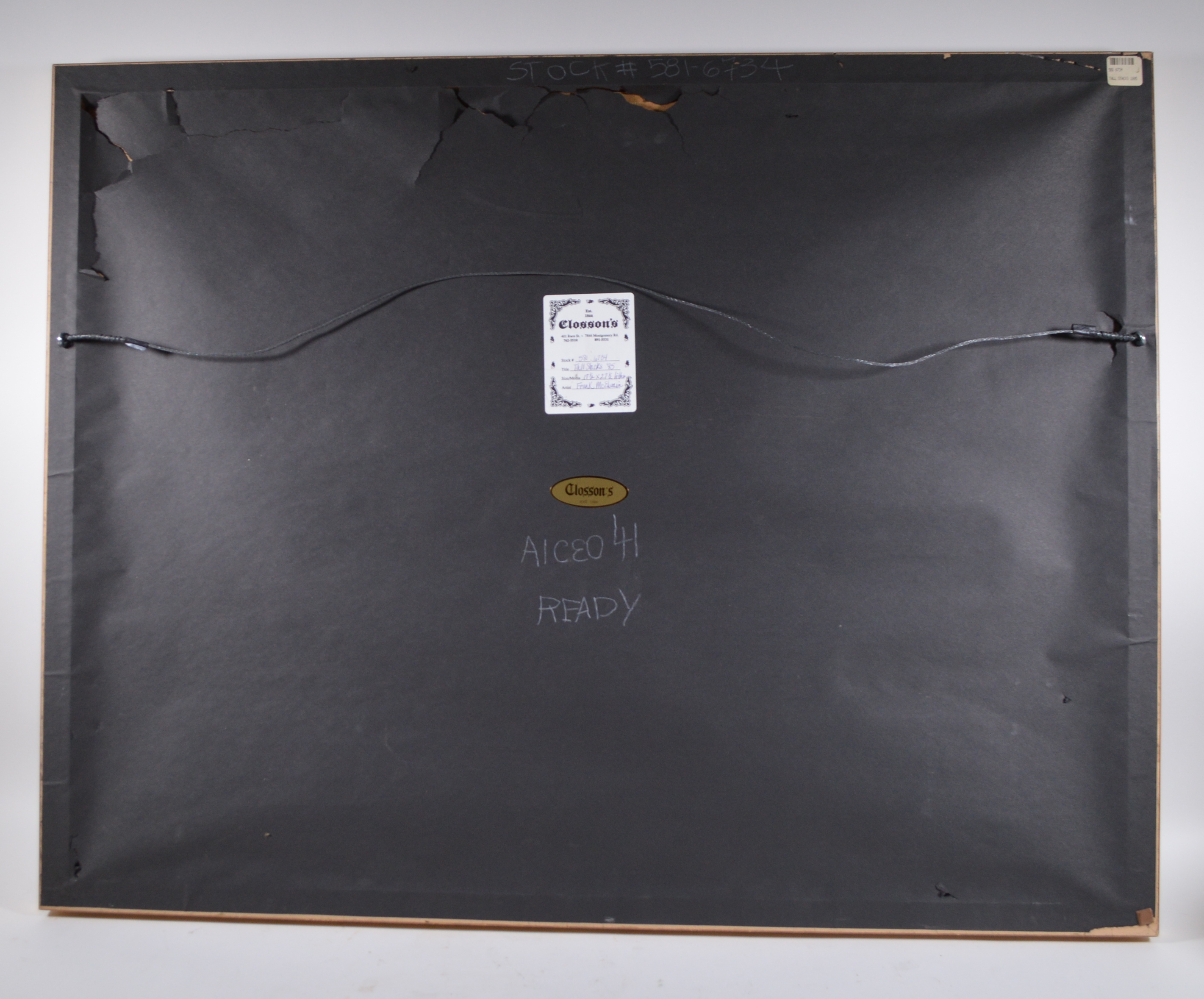 Frank McElwain Lithograph "Tall Stacks 1995"