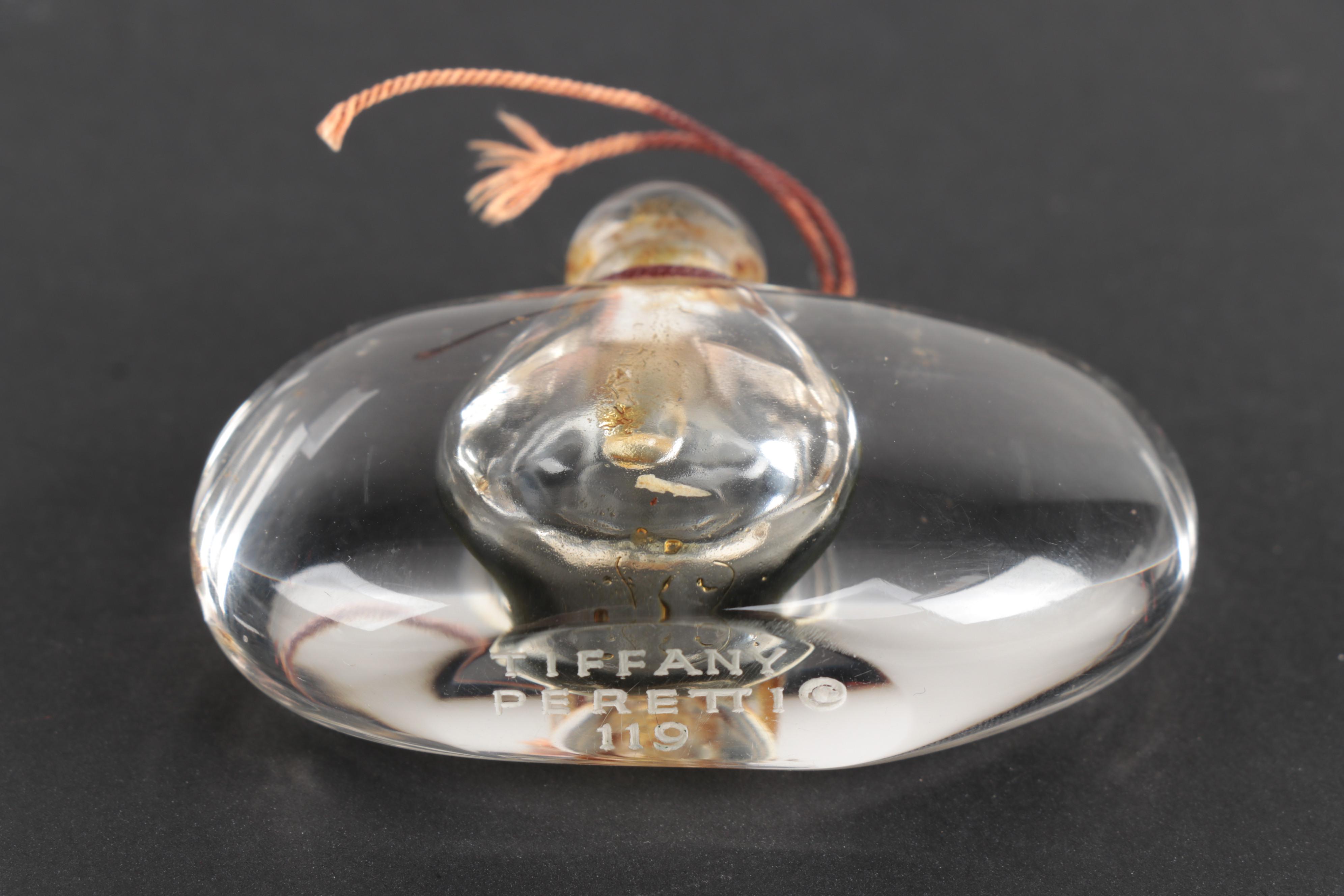 Elsa Peretti for Tiffany & Co. Crystal Perfume Bottle, Late 20th Century