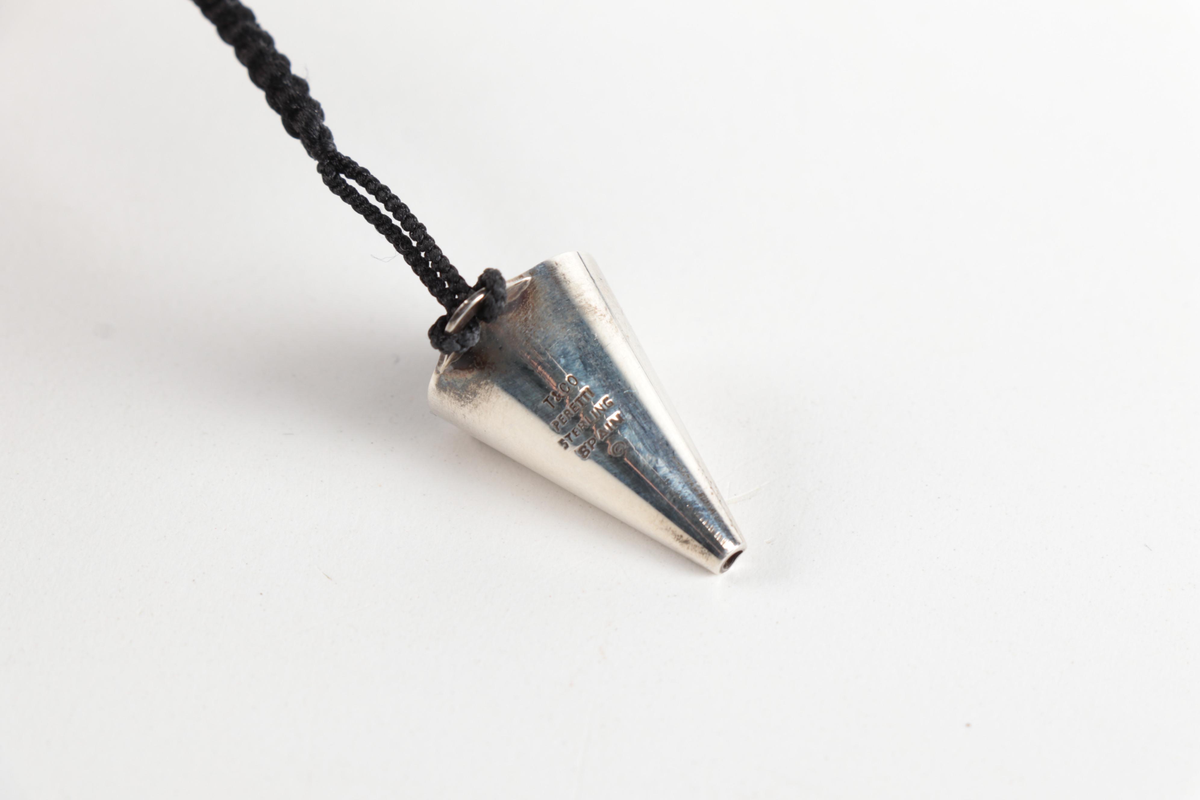 Elsa Peretti for Tiffany & Co. Crystal Perfume Bottle, Late 20th Century