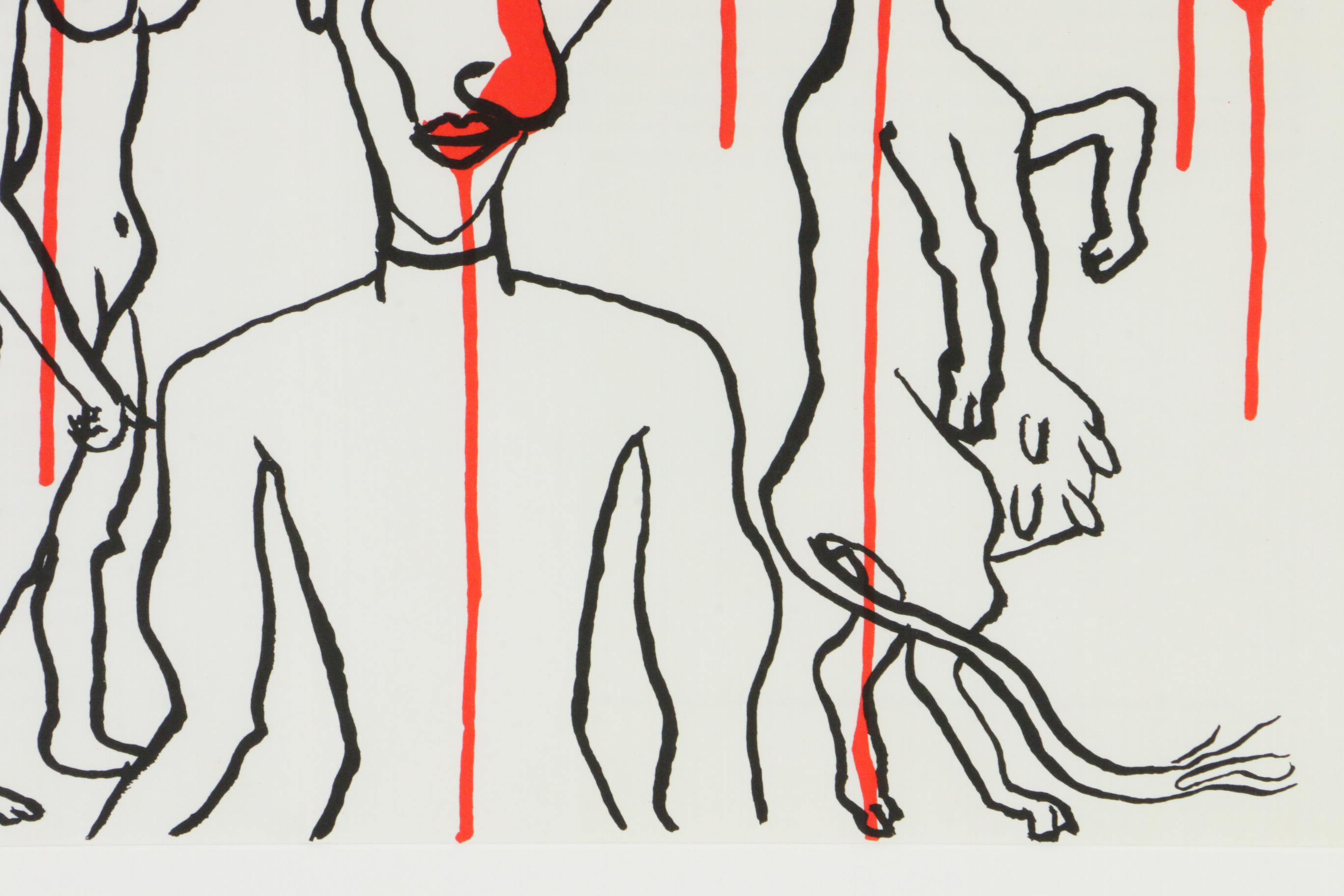 Alexander Calder Double-Page Color Lithograph for "Derrière le Miroir," 1966