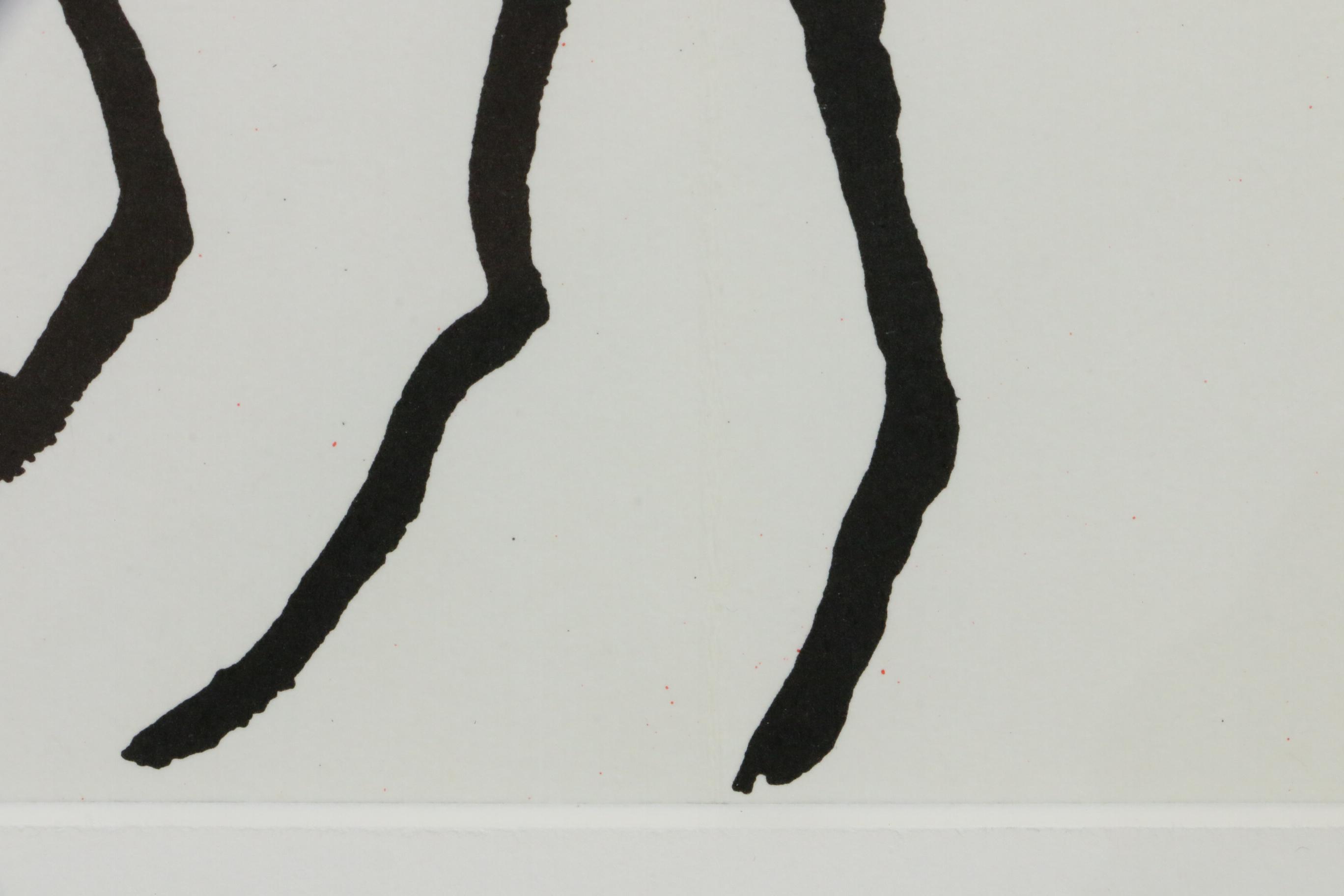 Alexander Calder Double-Page Color Lithograph for "Derrière le Miroir," 1966