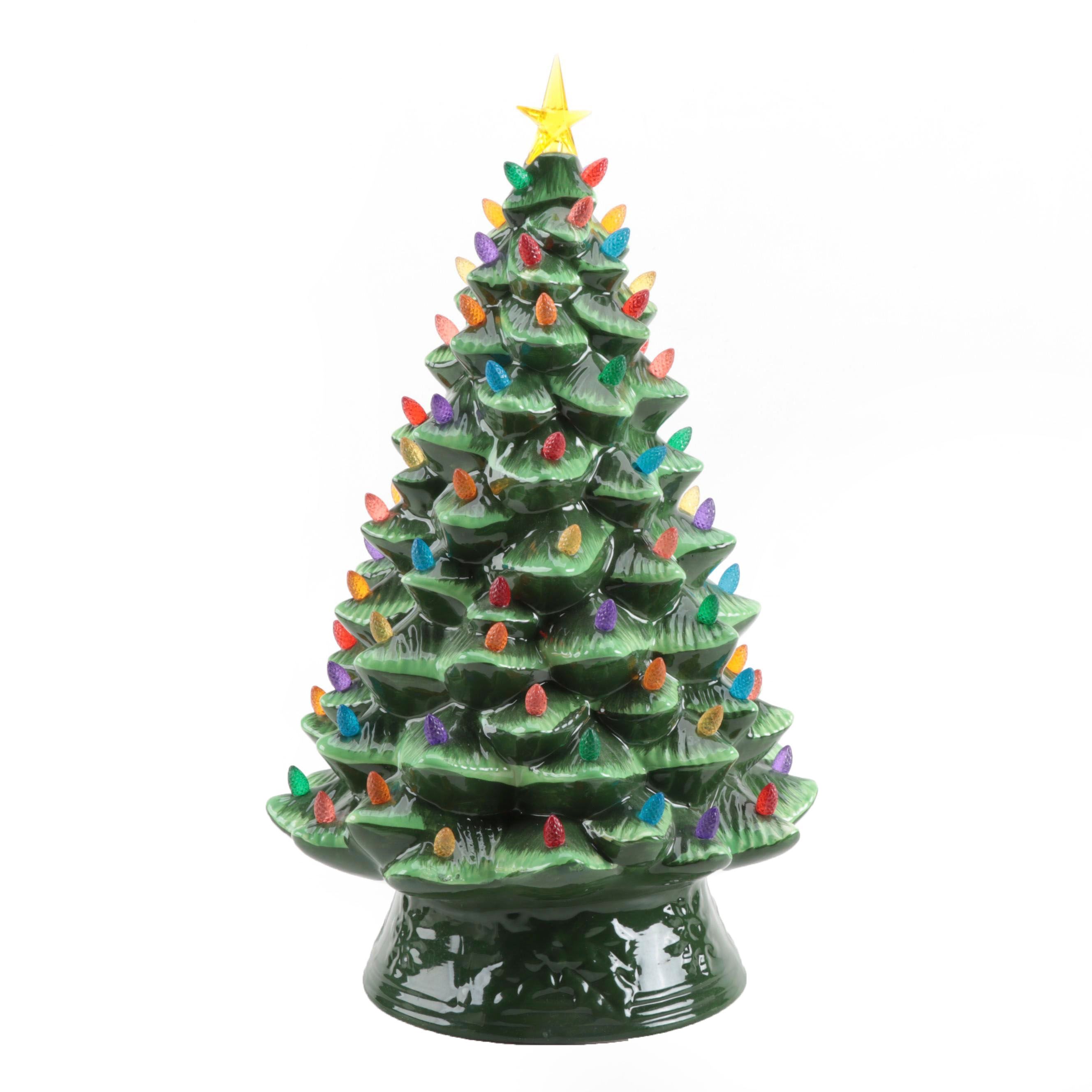 Mr. Christmas Illuminated Ceramic Christmas Tree