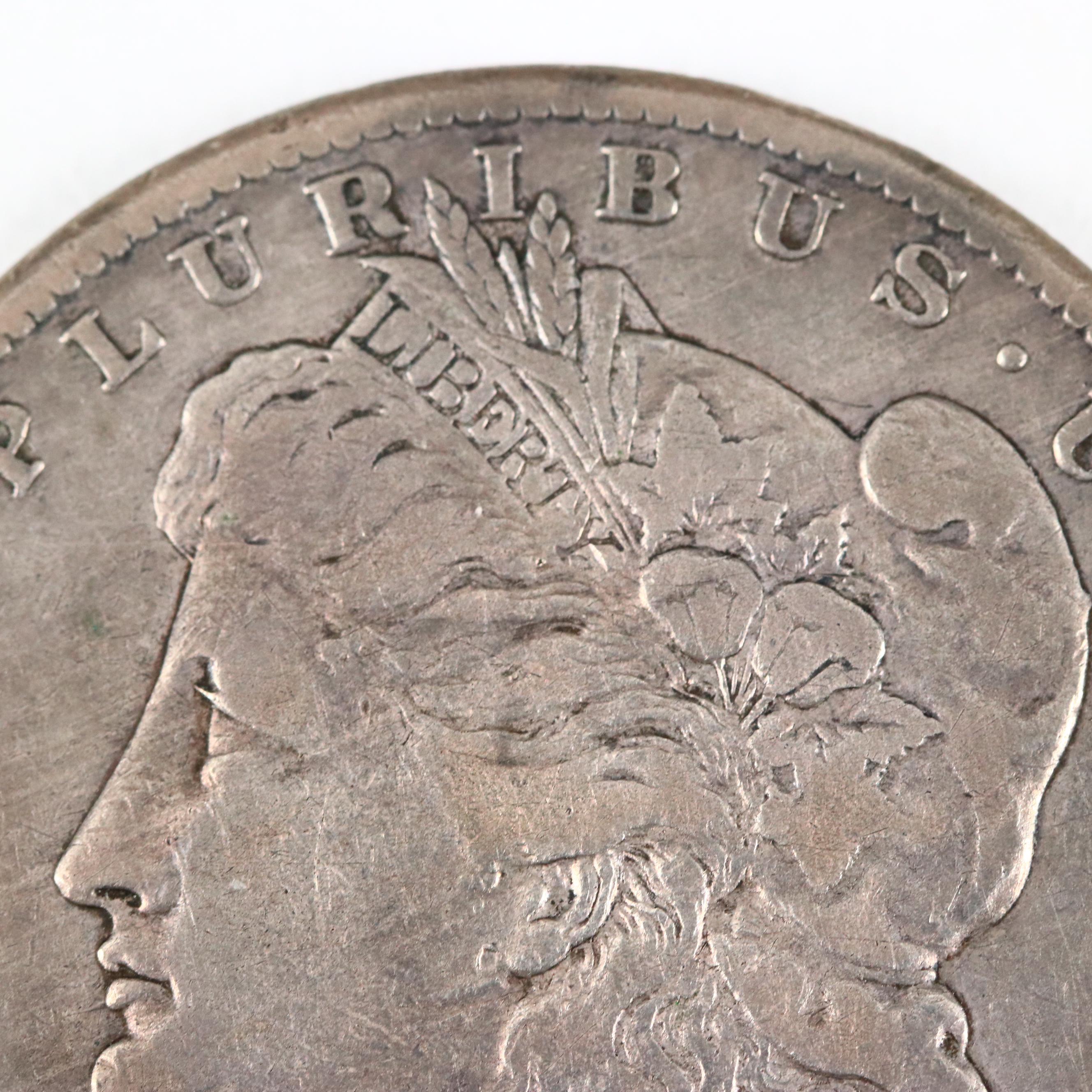 Key Date 1889 Carson City Silver Morgan Dollar