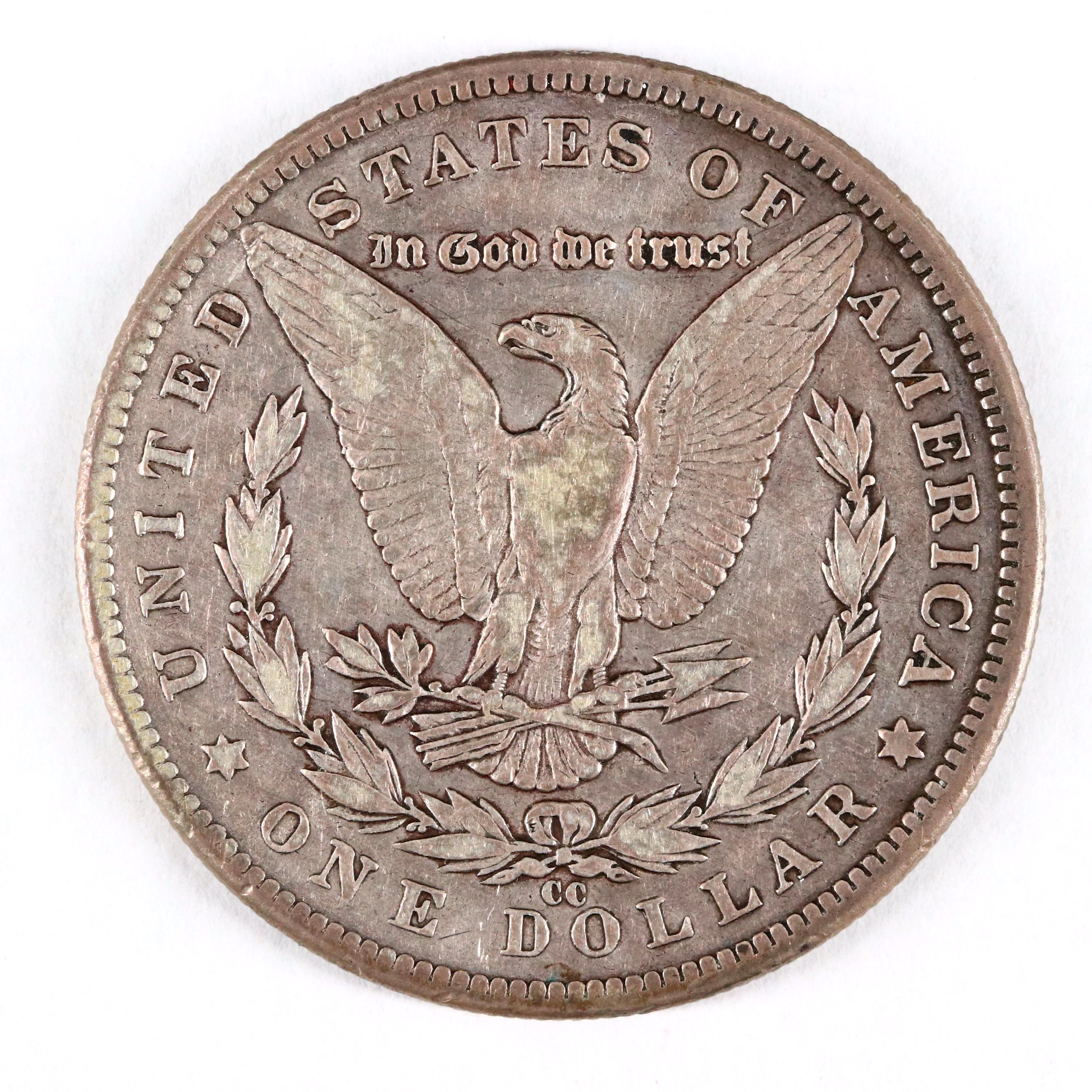 Key Date 1889 Carson City Silver Morgan Dollar
