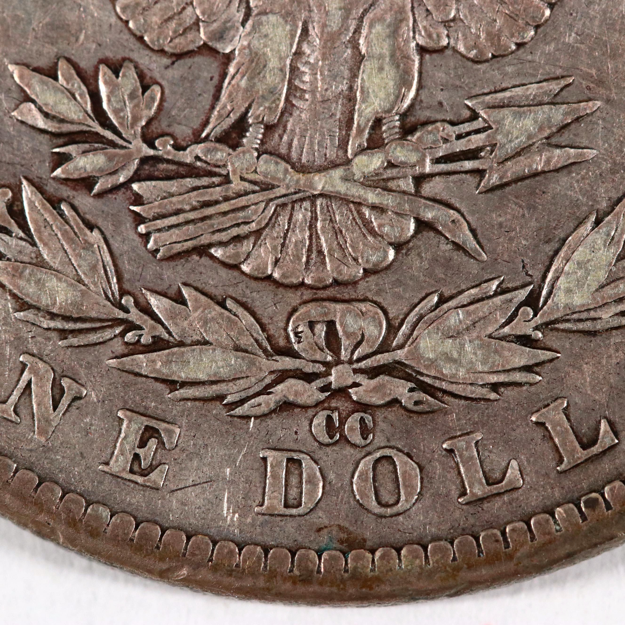 Key Date 1889 Carson City Silver Morgan Dollar