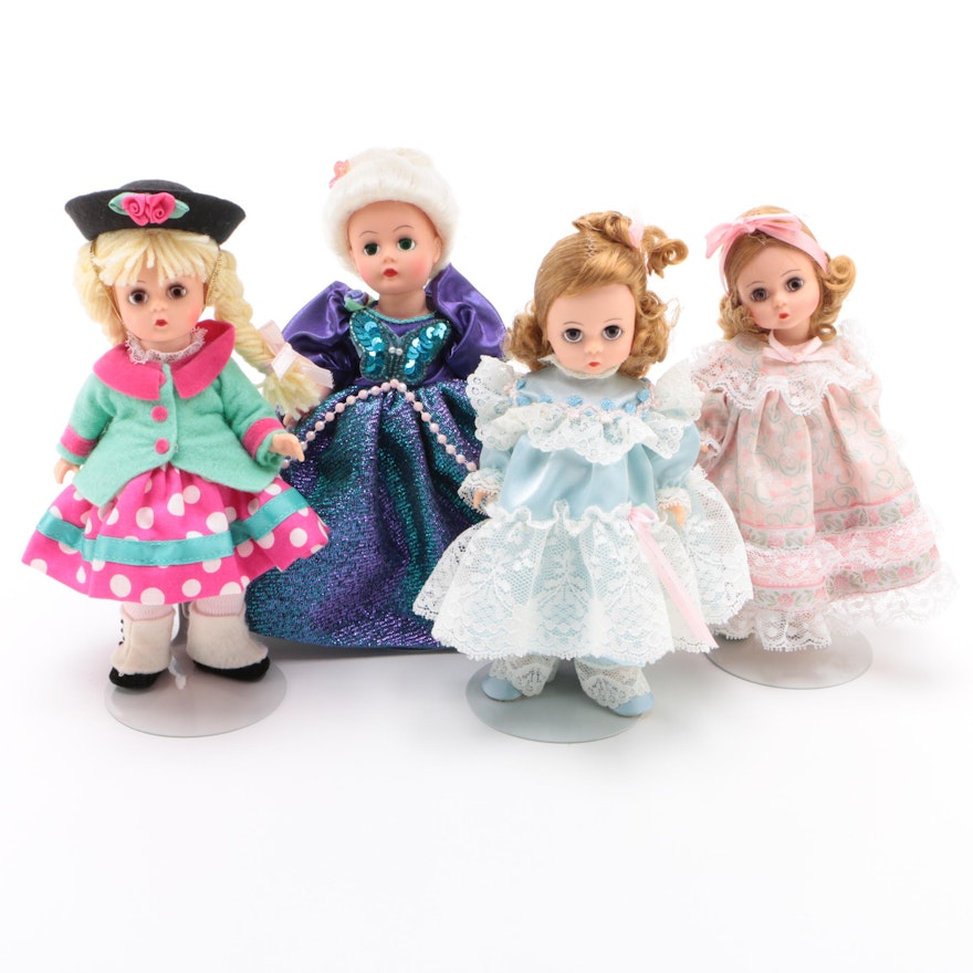 Madame Alexander Vinyl Dolls Including "Fairy Godmother" and "Suzie Q"