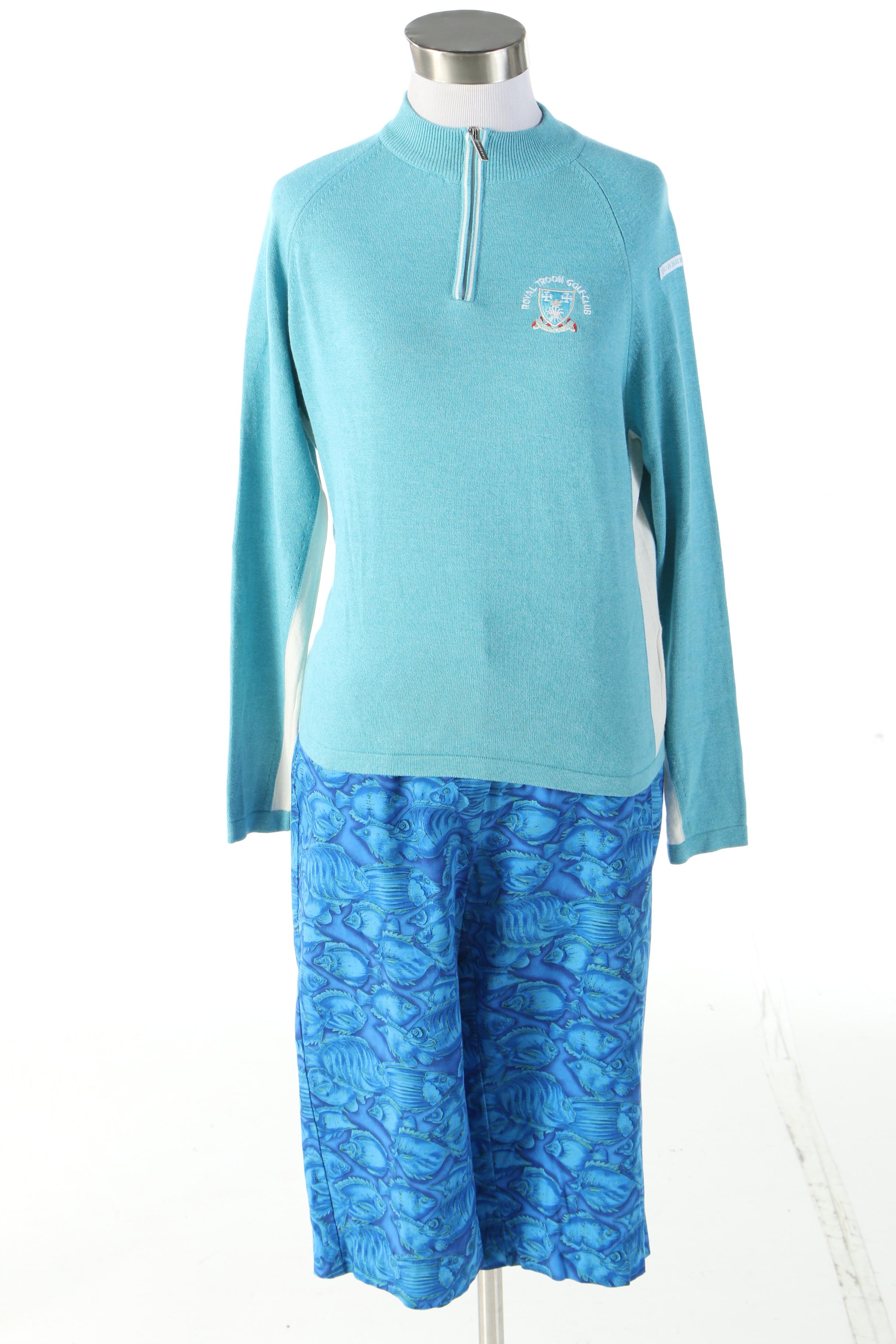 Burberry Golf Sweater, Burberry Golf Polo and Other Clothing Separates