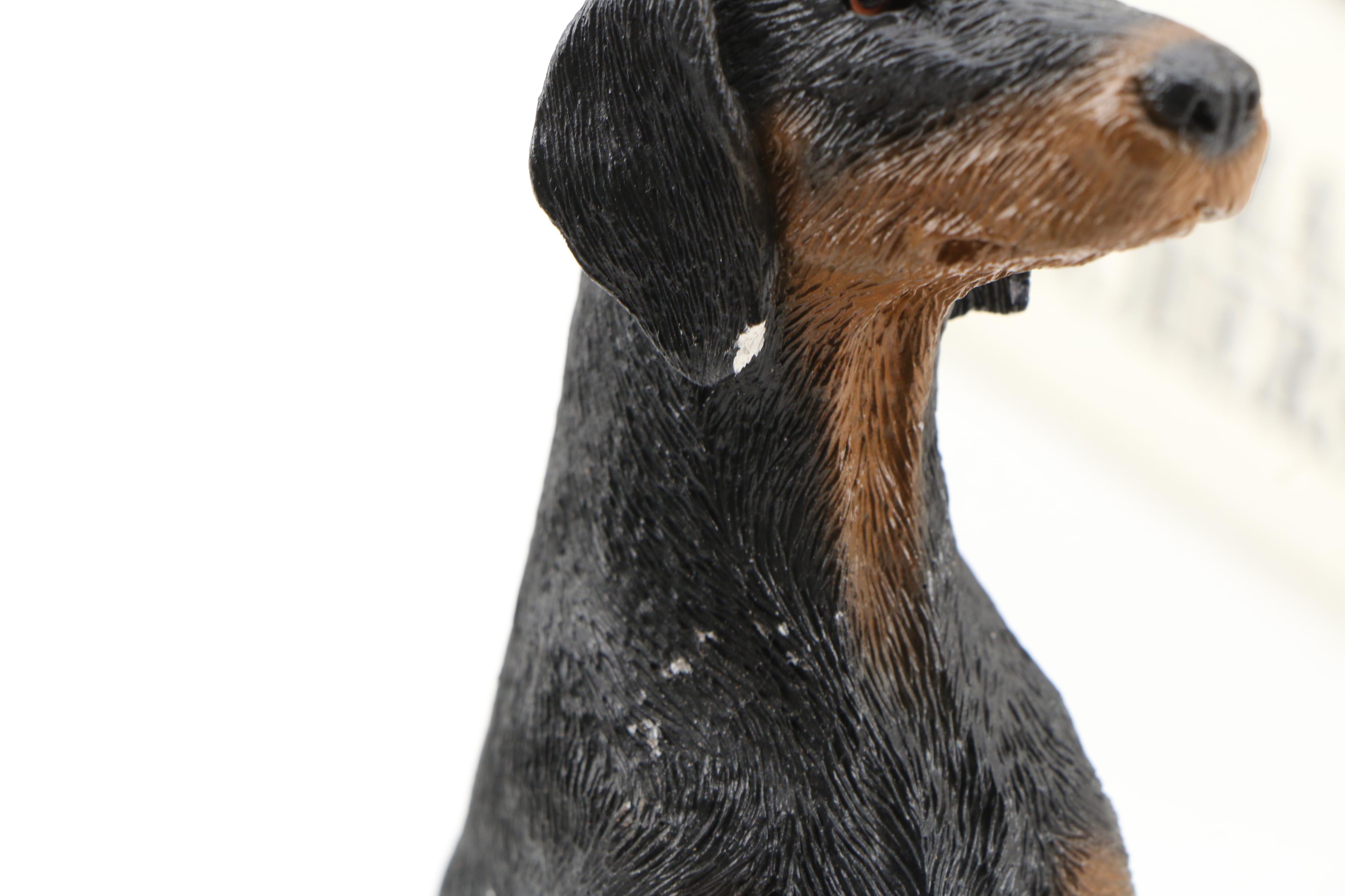 Doberman Pinscher Reference Books and Sandicast Resin Figurines