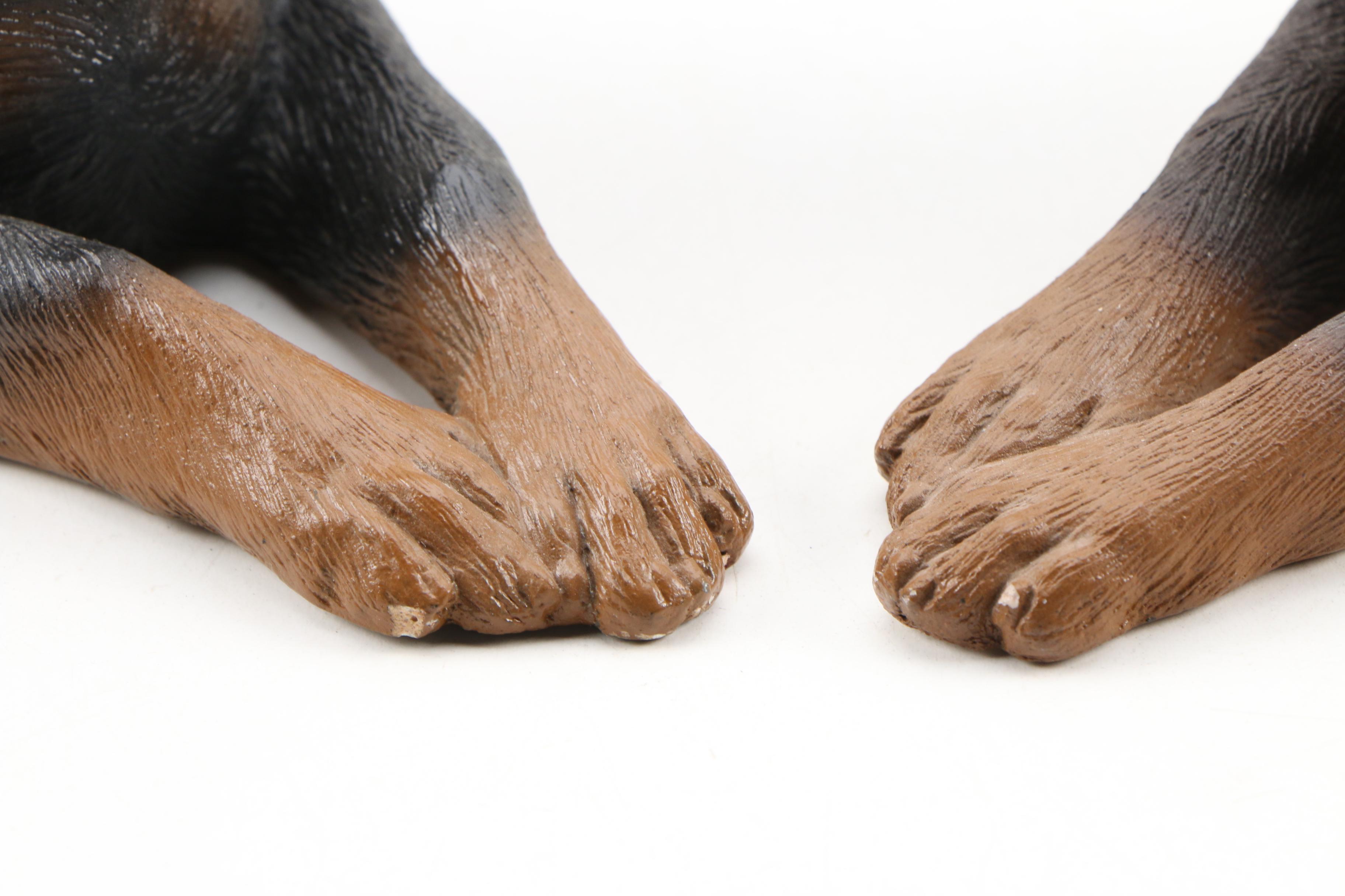 Doberman Pinscher Reference Books and Sandicast Resin Figurines