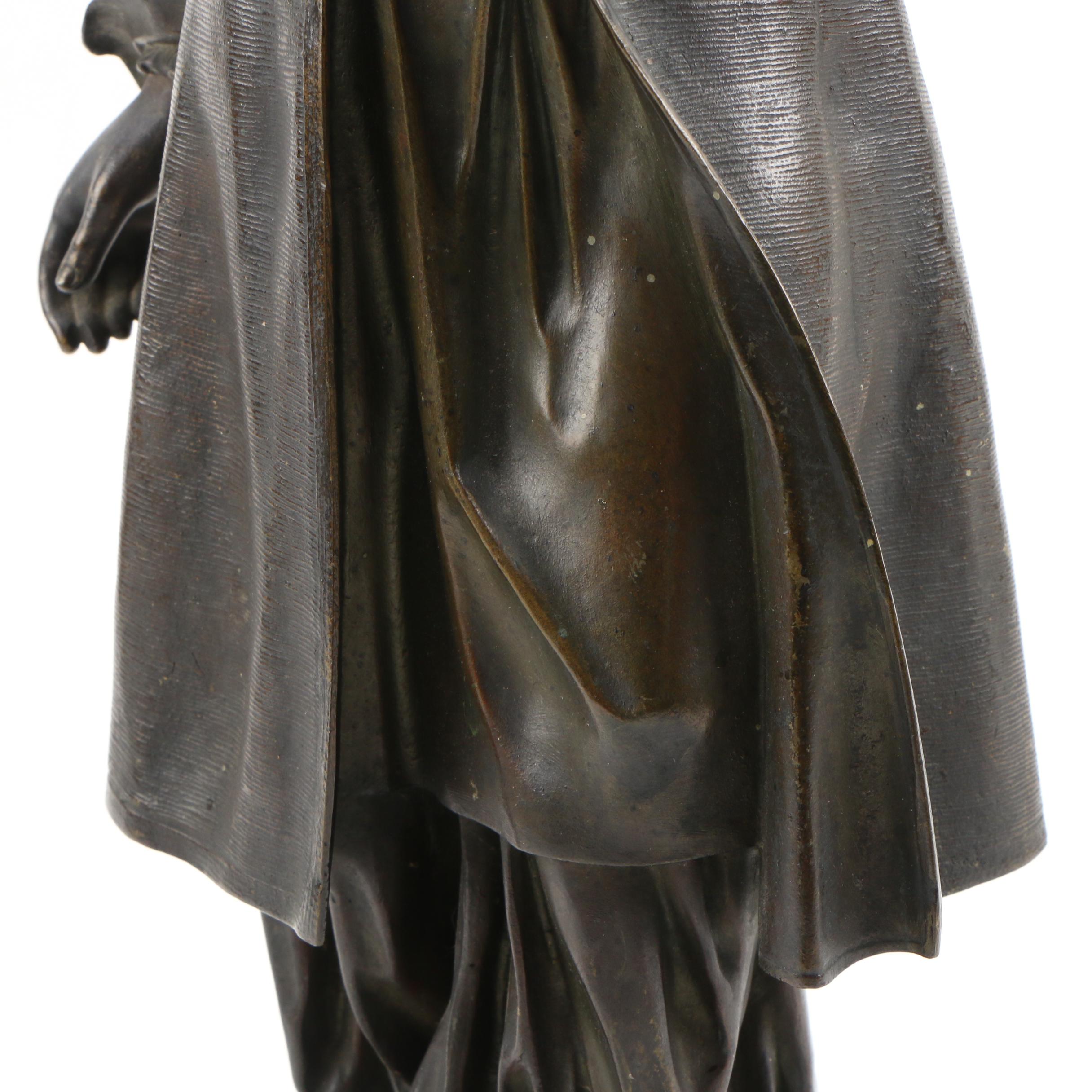 After Eugene Lamy Bronze Sculpture of Turkish Maiden, Late 19th Century