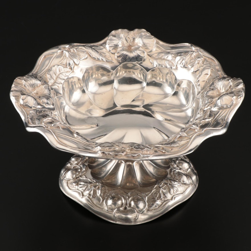 Simons Brothers Sterling Silver Footed Bonbon Bowl, Early/Mid 20th Century