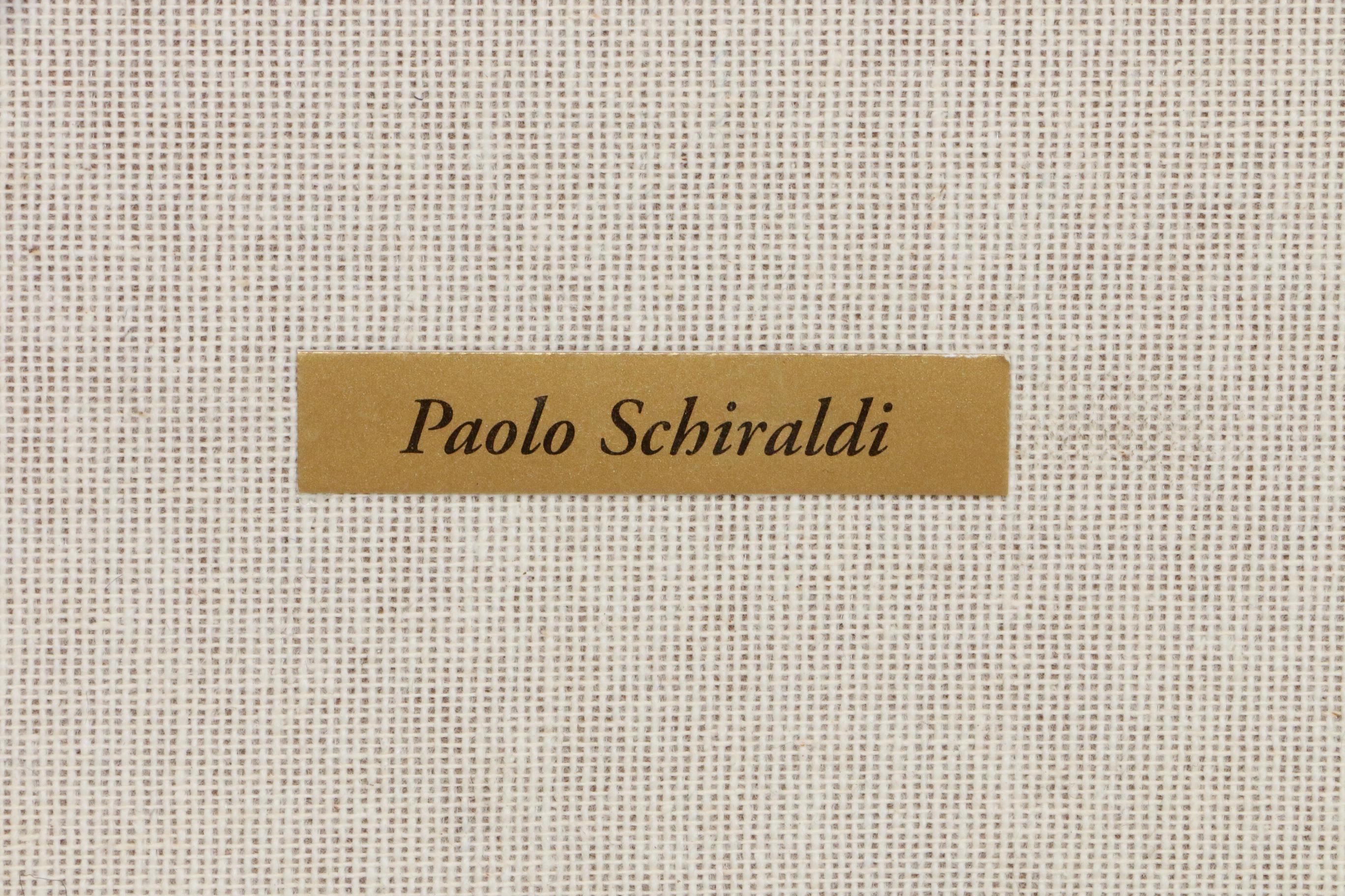 Paolo Schiraldi Silver Tone Metal Bas-Relief Sculptures