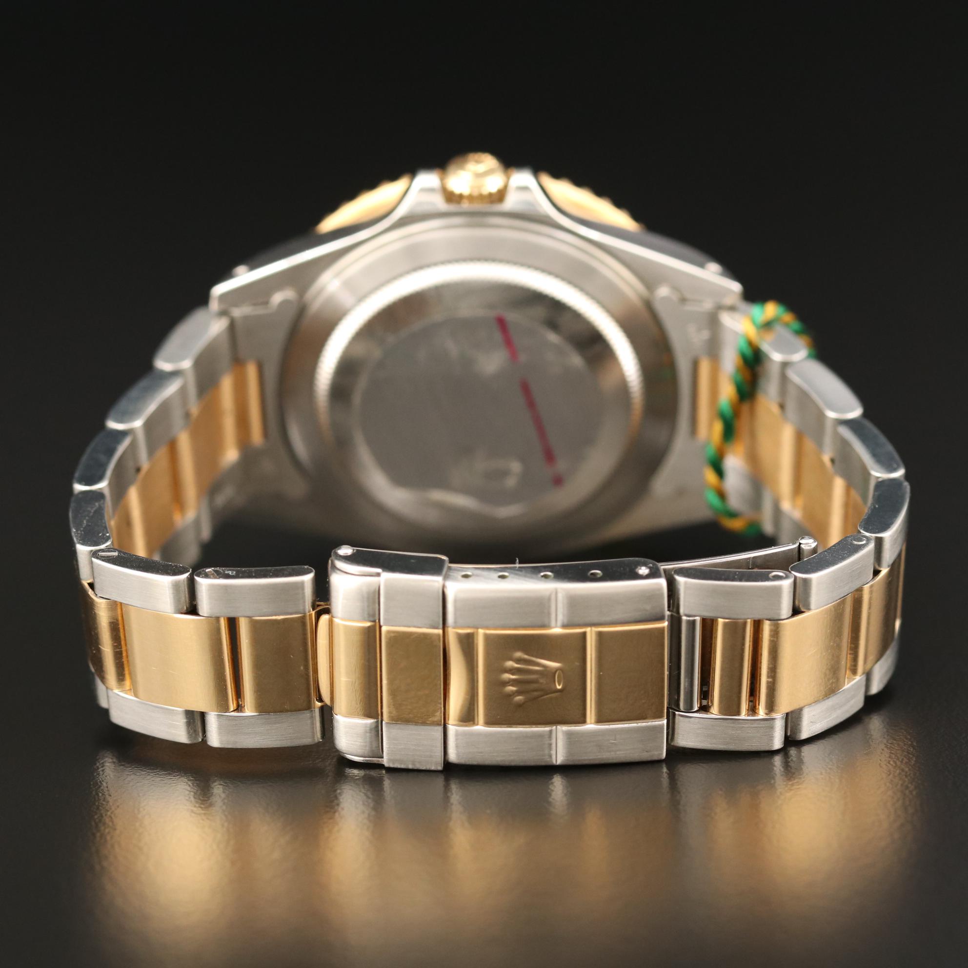 Rolex GMT-Master II 18K Gold and Stainless Steel Automatic Watch, 1995