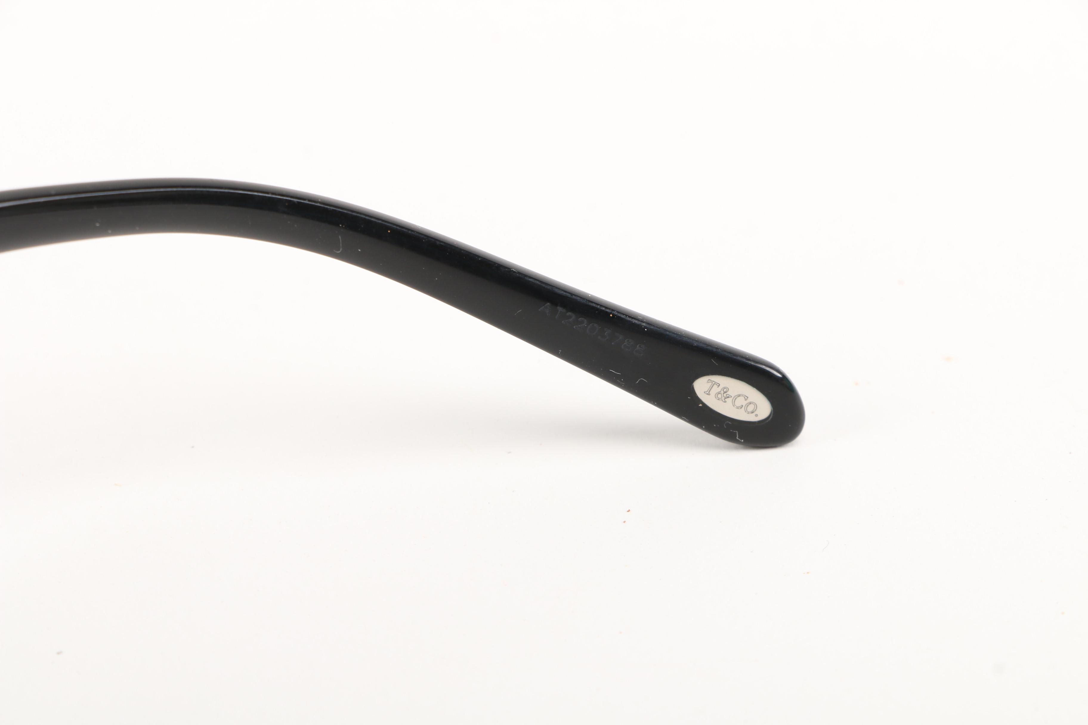 Tiffany & Co. TF2122 Black Eyeglass Frames with Case and Box