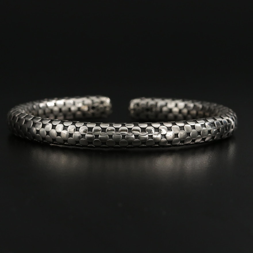 John Hardy Sterling Silver Dot Cuff Bracelet