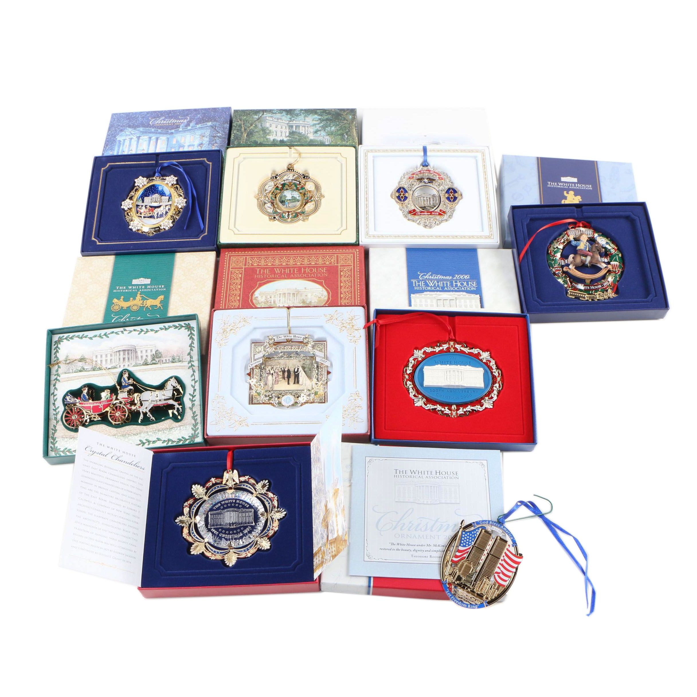 The White House Historical Assoc. Commemorative Christmas Ornaments