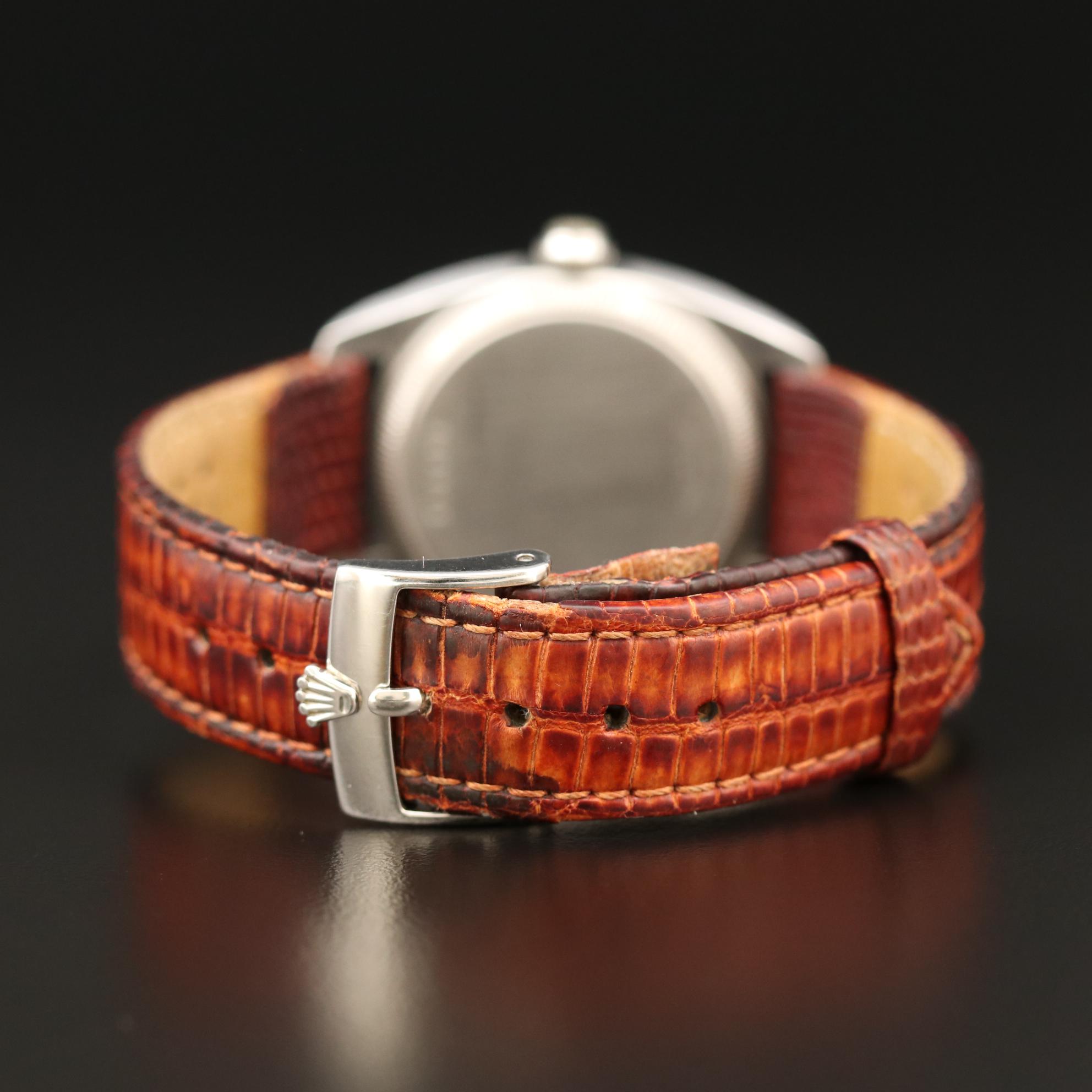 Rolex Oyster "Army" Stainless Steel Watch, Circa 1940