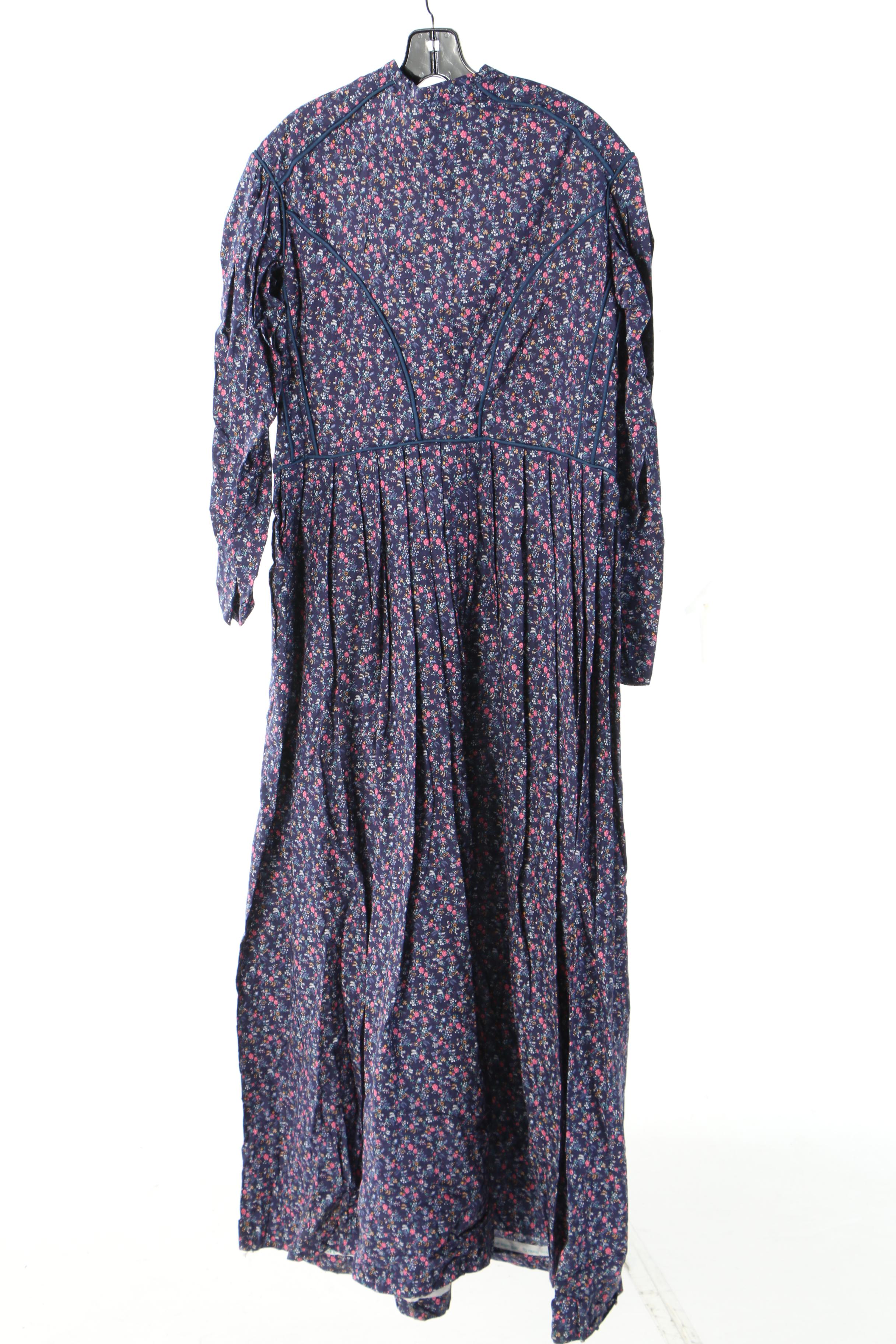 Reenactment Civil War Camp and Day Dresses with Hoop Skirt