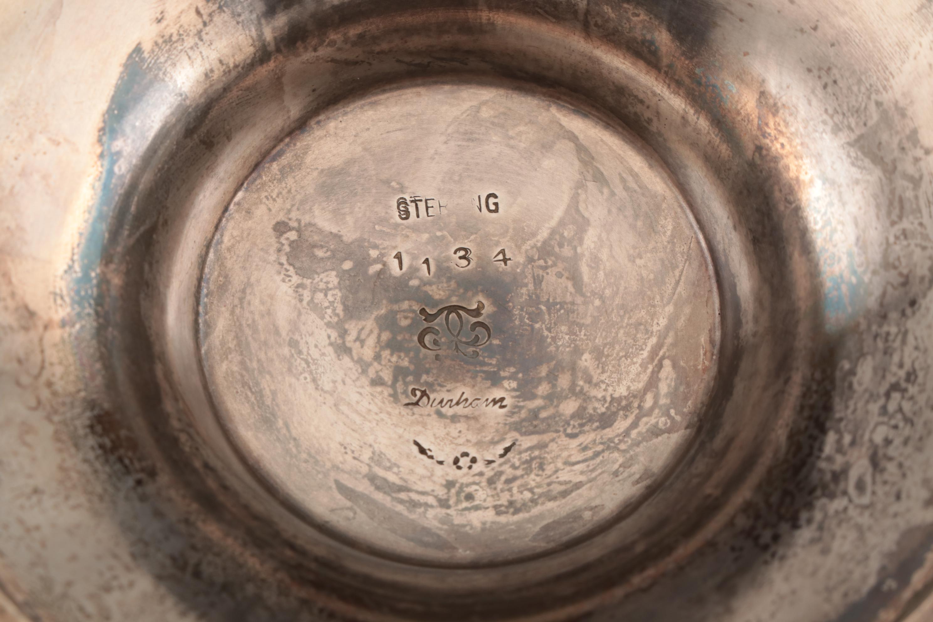 Durham Danish Modern Sterling Silver Candlesticks, Mid-Century