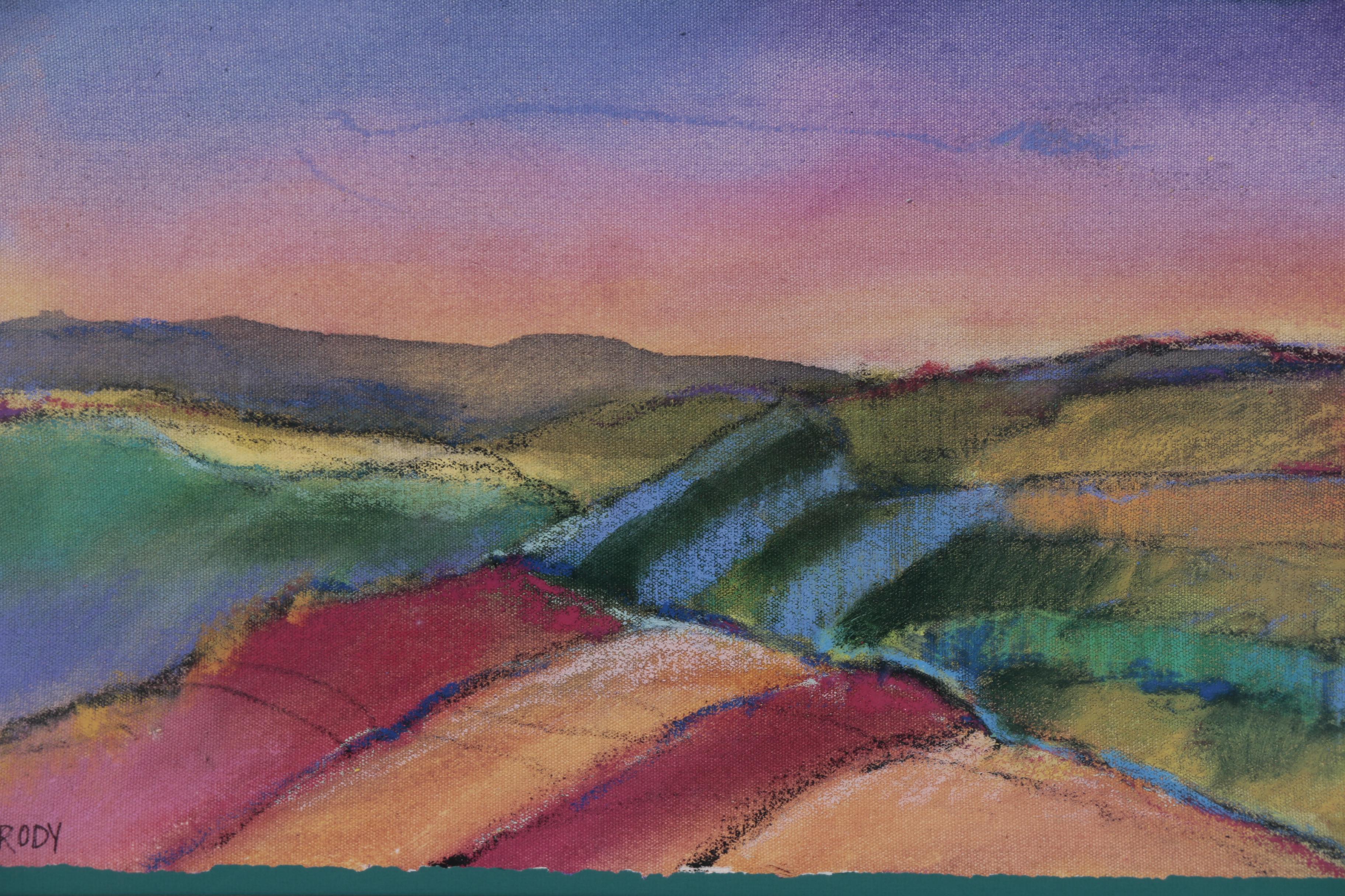 Offset Lithograph after Barbara H. Brody of Landscape