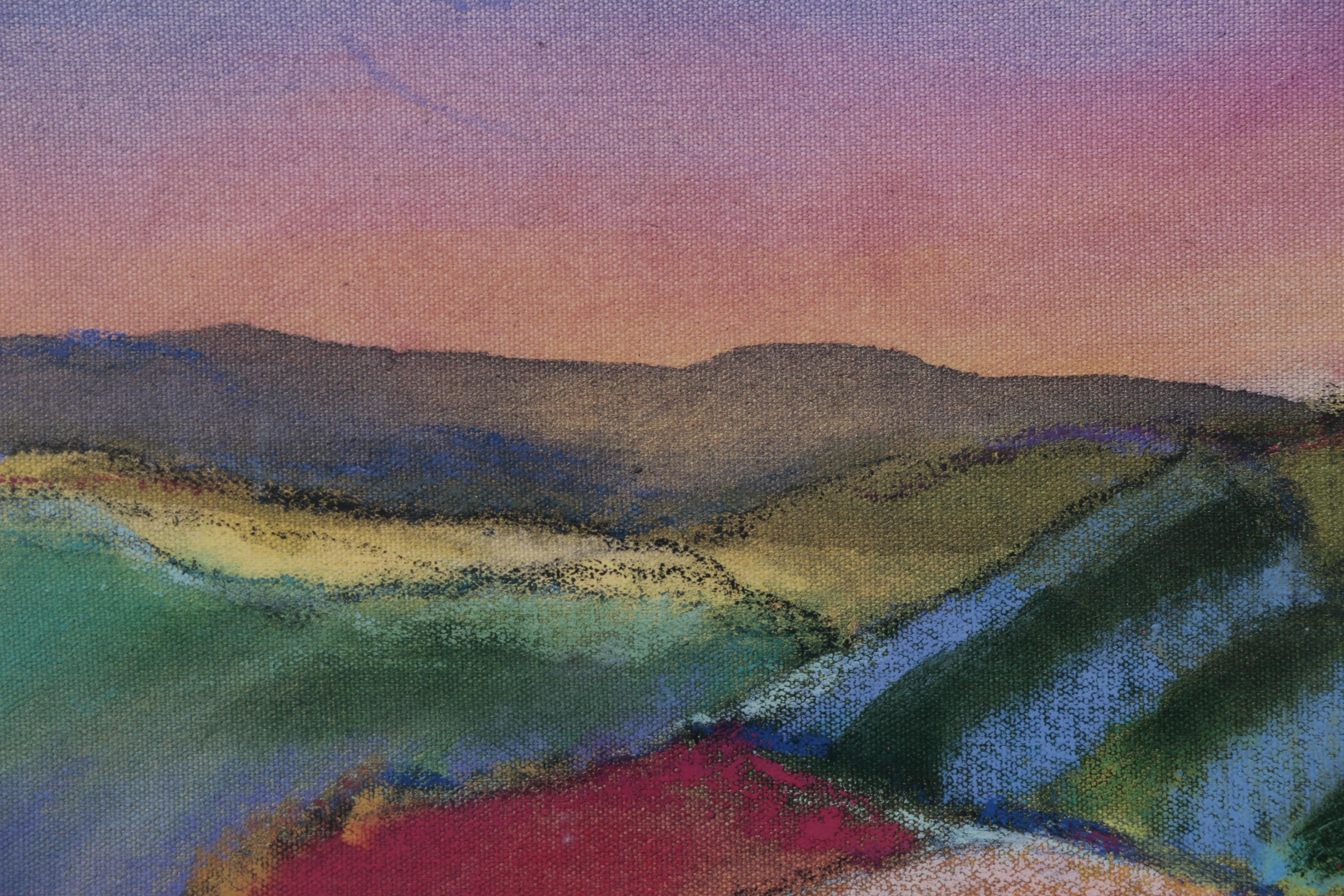 Offset Lithograph after Barbara H. Brody of Landscape