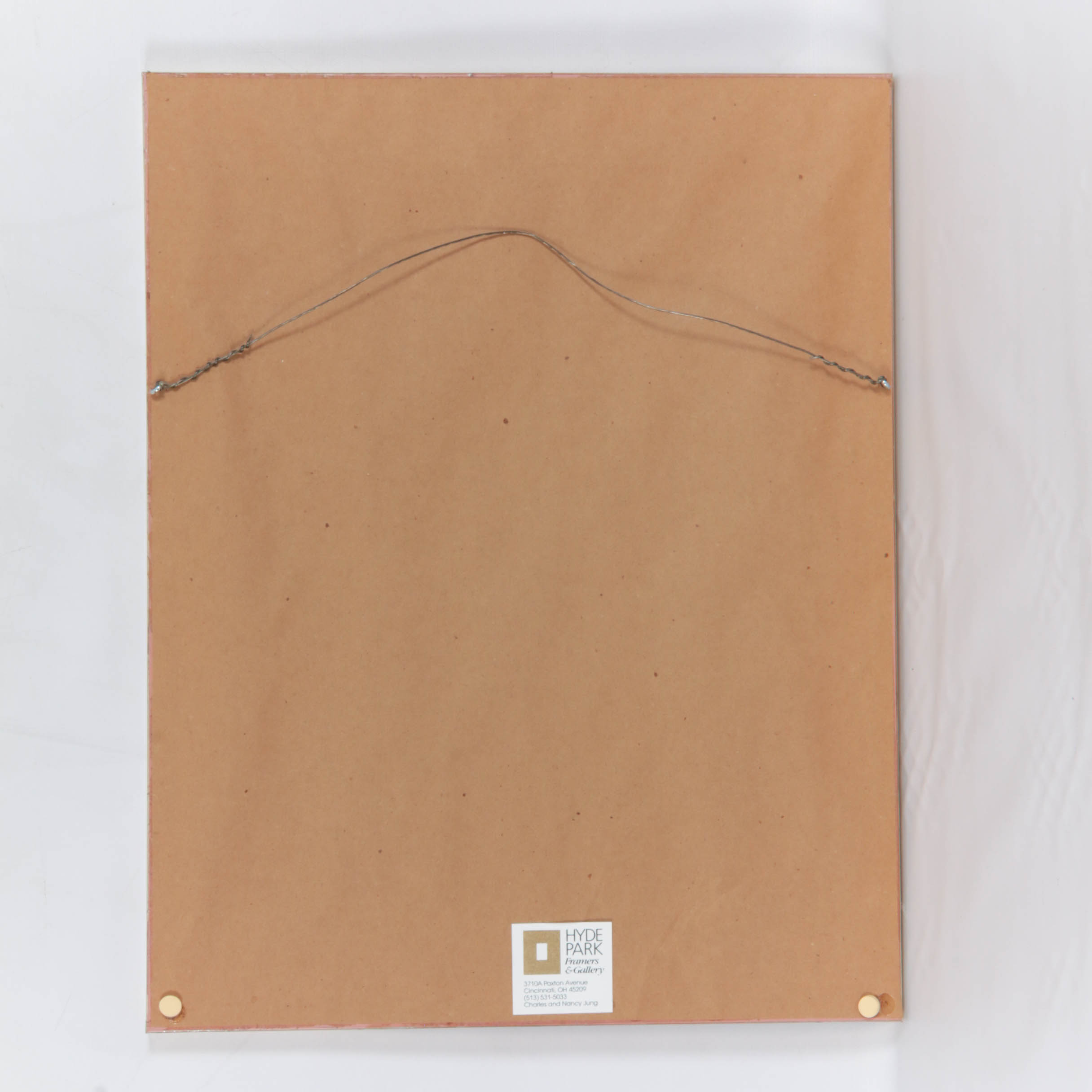 Joyce Howe Watercolor Painting of White Flowers