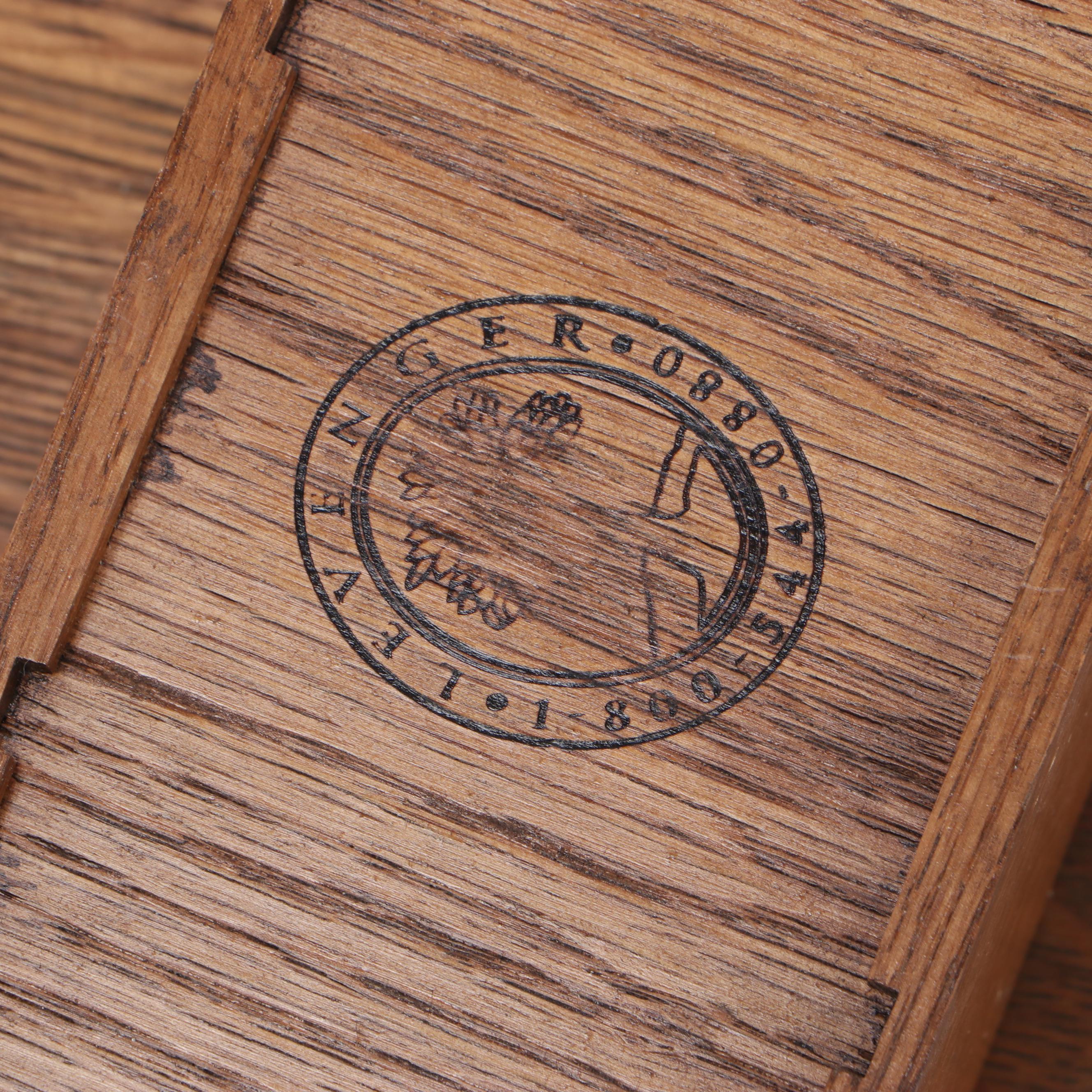 Oak Wood Cubby Hole Boxes, Desk Organizers, and Paper Tray, Vintage