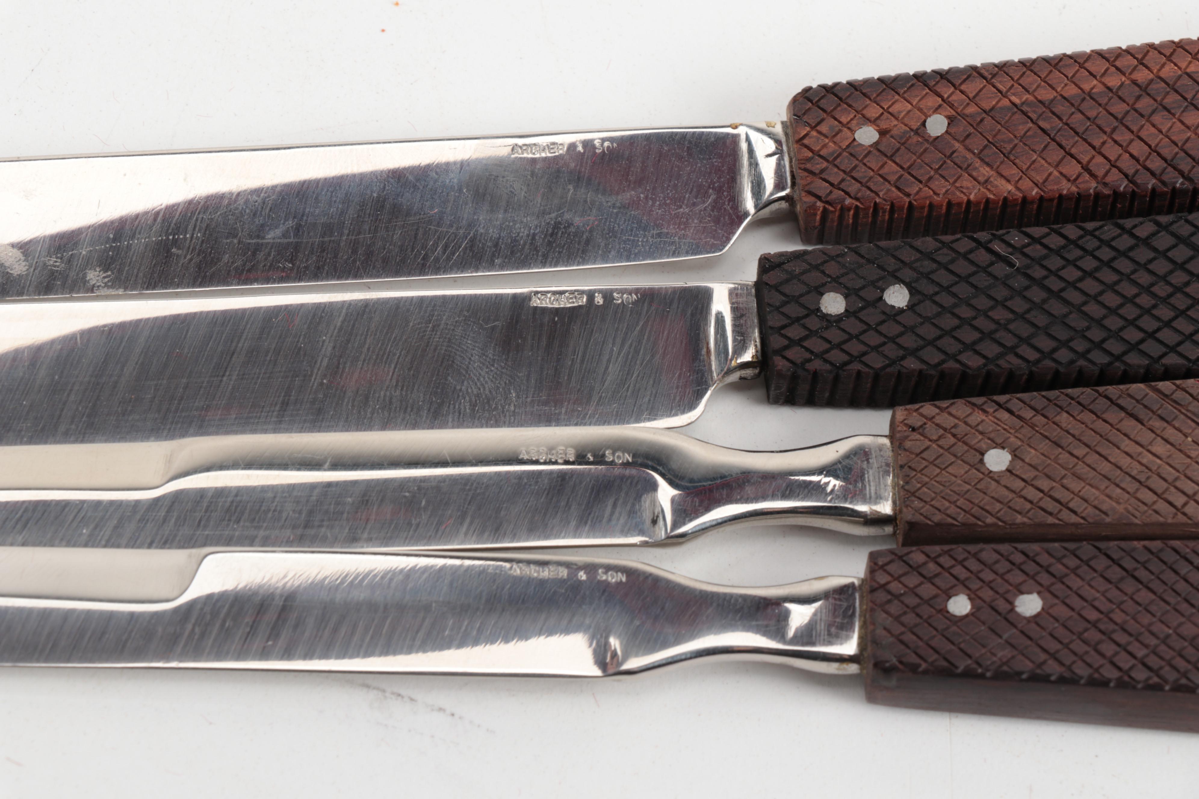 Reenactment Civil War Medical Cases with Surgical Instruments and Accessories