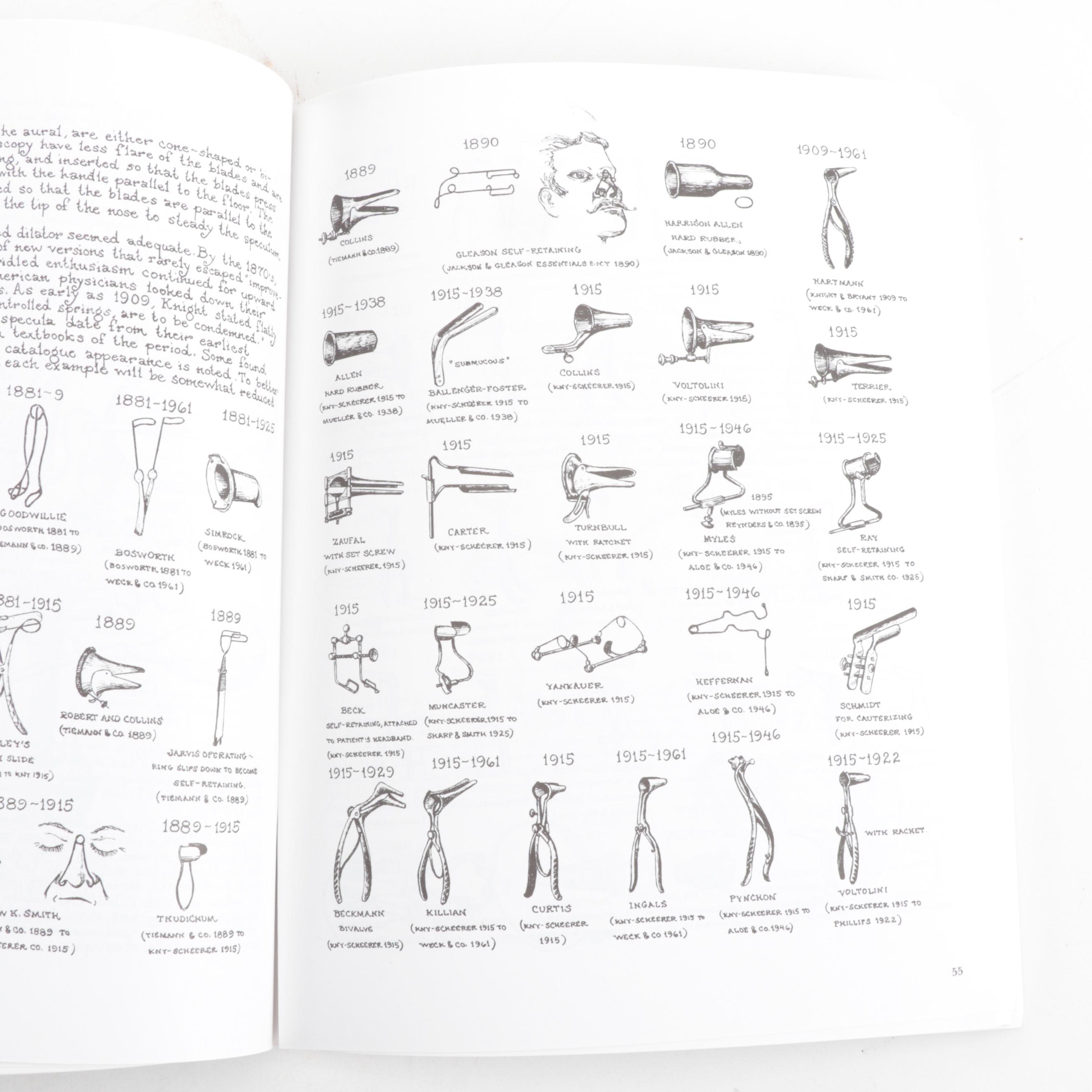 Reenactment Civil War Medical Cases with Surgical Instruments and Accessories