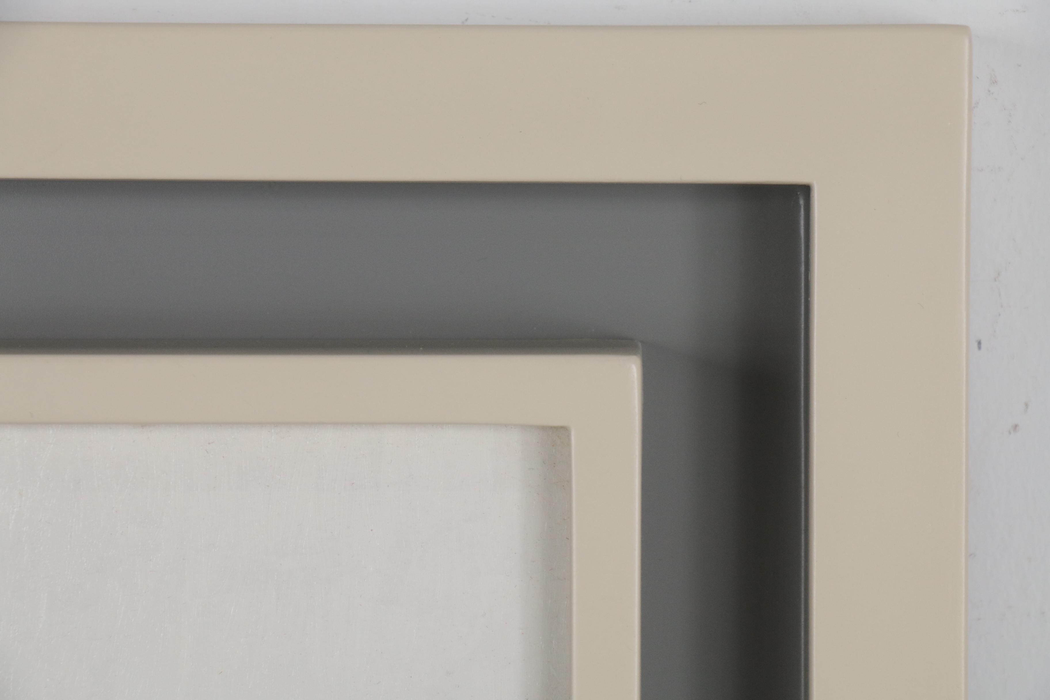 Robert Herrmann Precisionist Oil Painting "Cincinnati By-Pass", Mid 20th Century