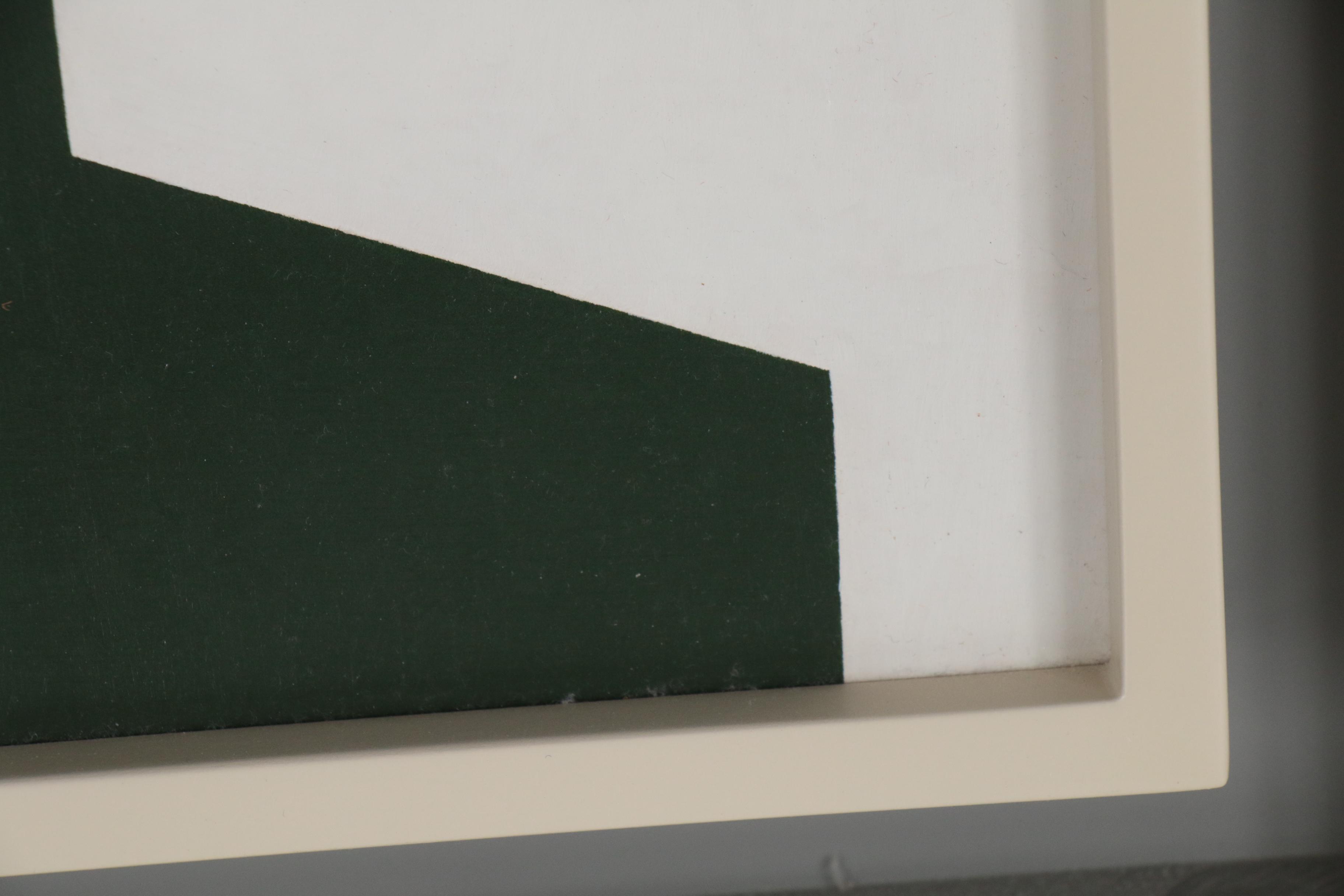 Robert Herrmann Precisionist Oil Painting "Cincinnati By-Pass", Mid 20th Century