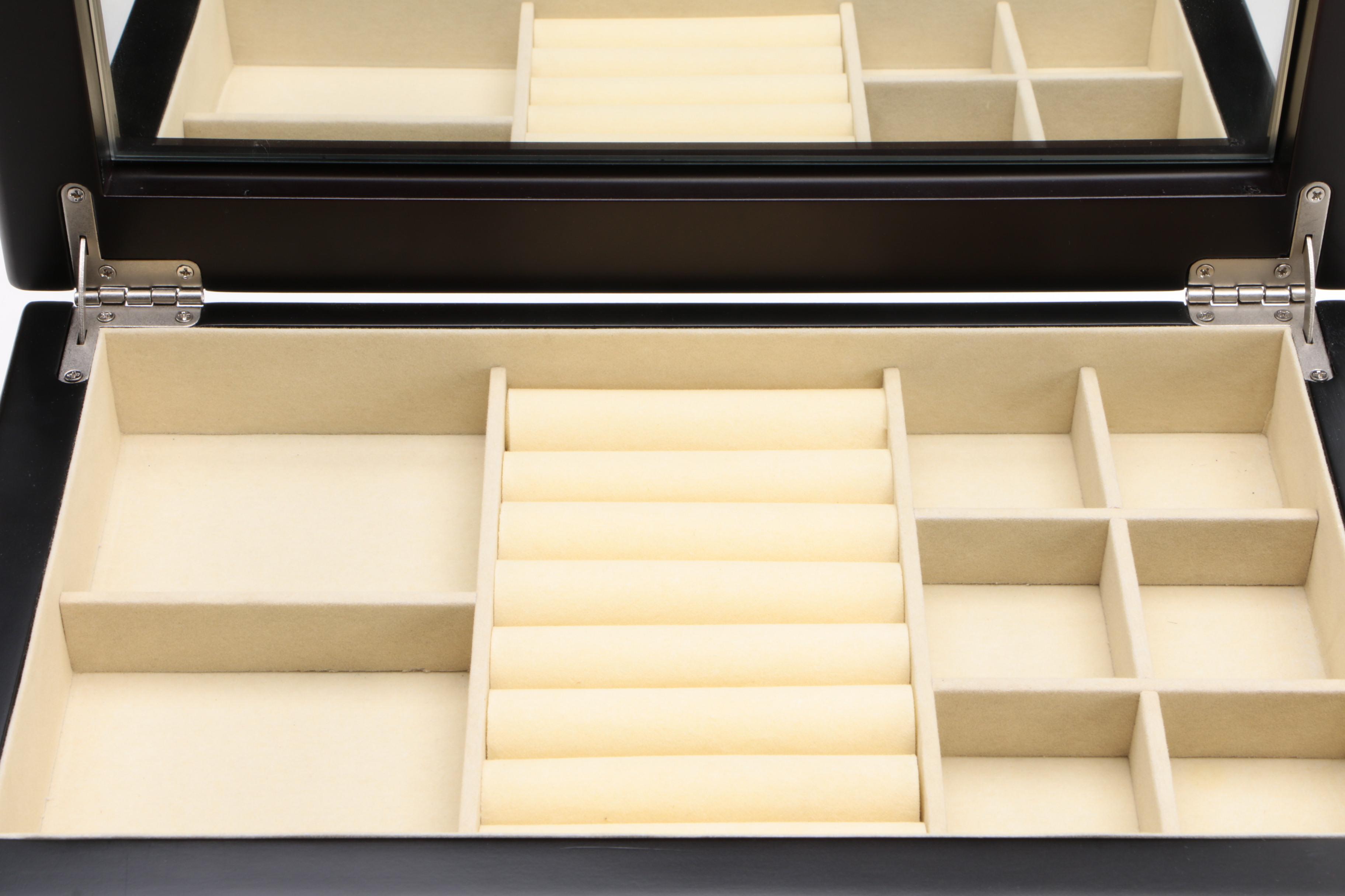 Things Remembered Jewelry Box with Personalization Plate, Contemporary