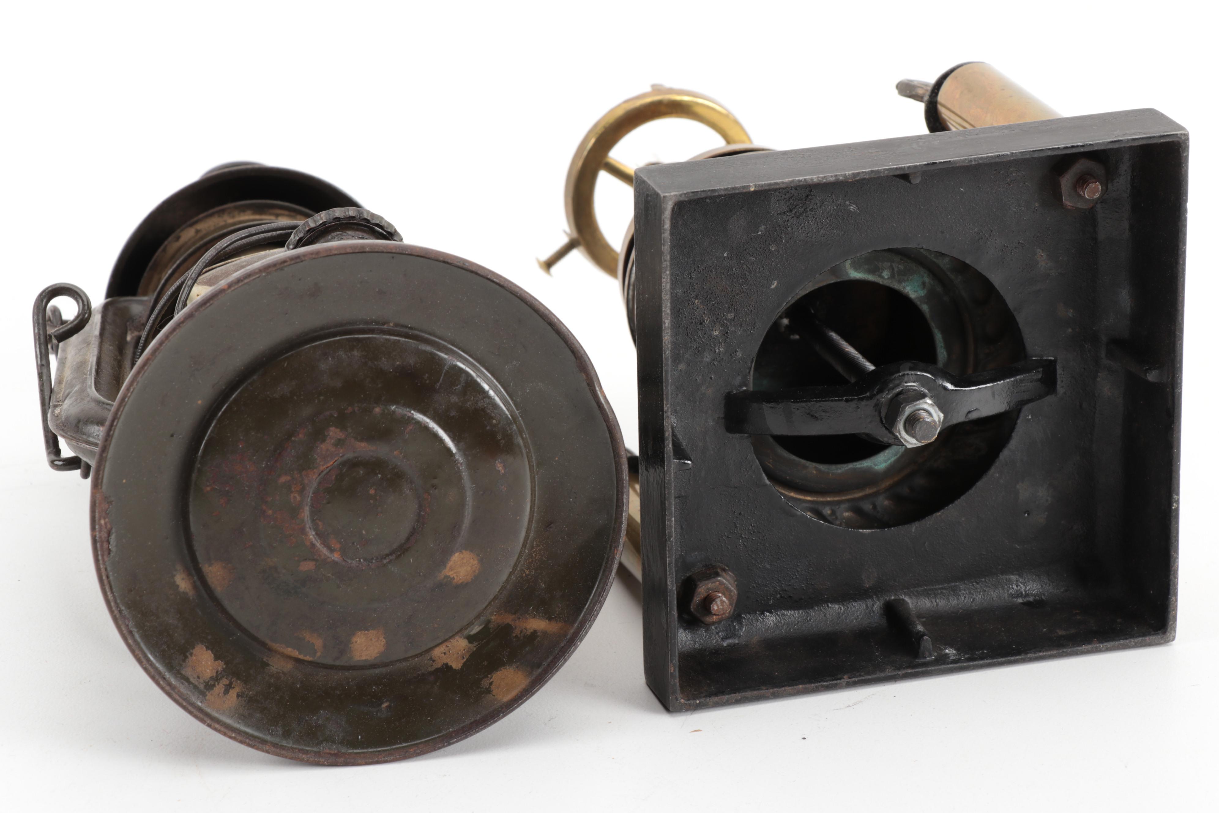 Miniature Lanterns-Lamps Including Vapo-Cresolene Whooping Cough Aide, 1900s