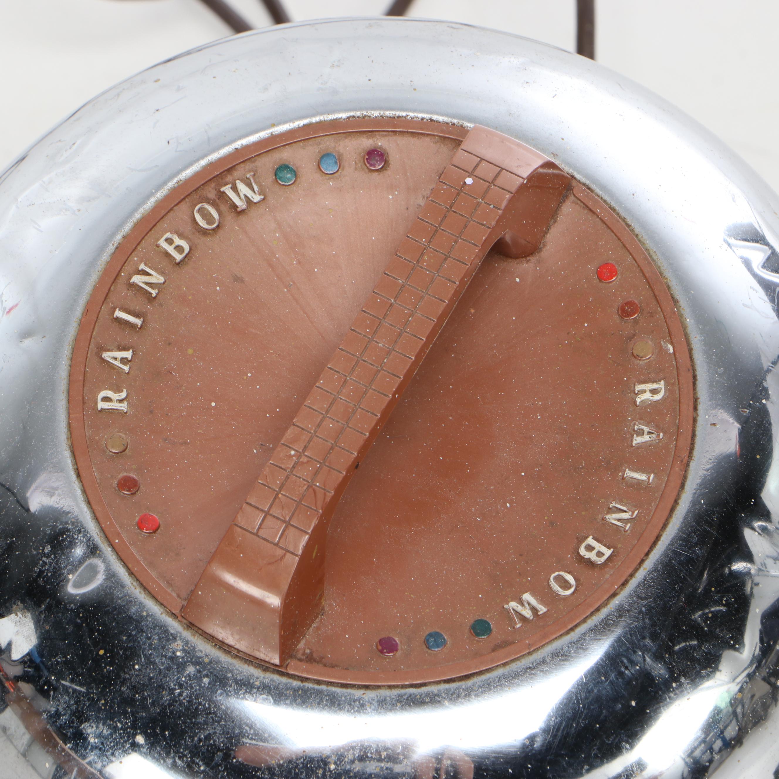 Rainbow Model D Canister Vacuum with Attachments, Mid to Late 20th Century